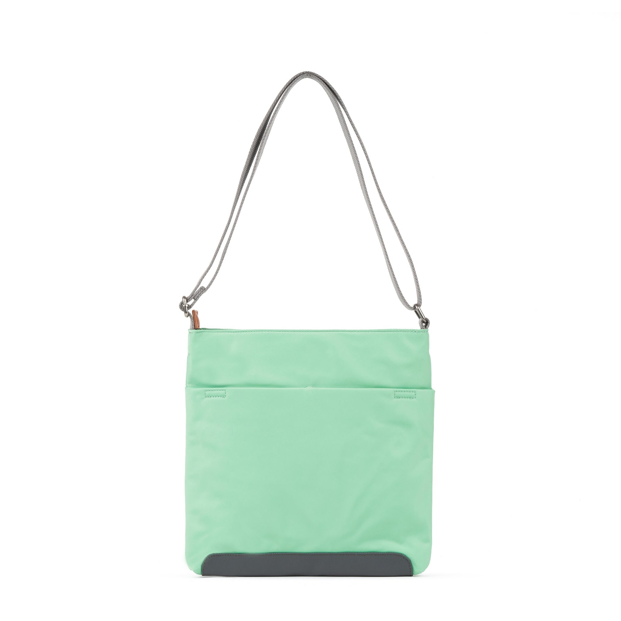 ROKA London - Kennington M crossbody-väska #Färg_Matcha