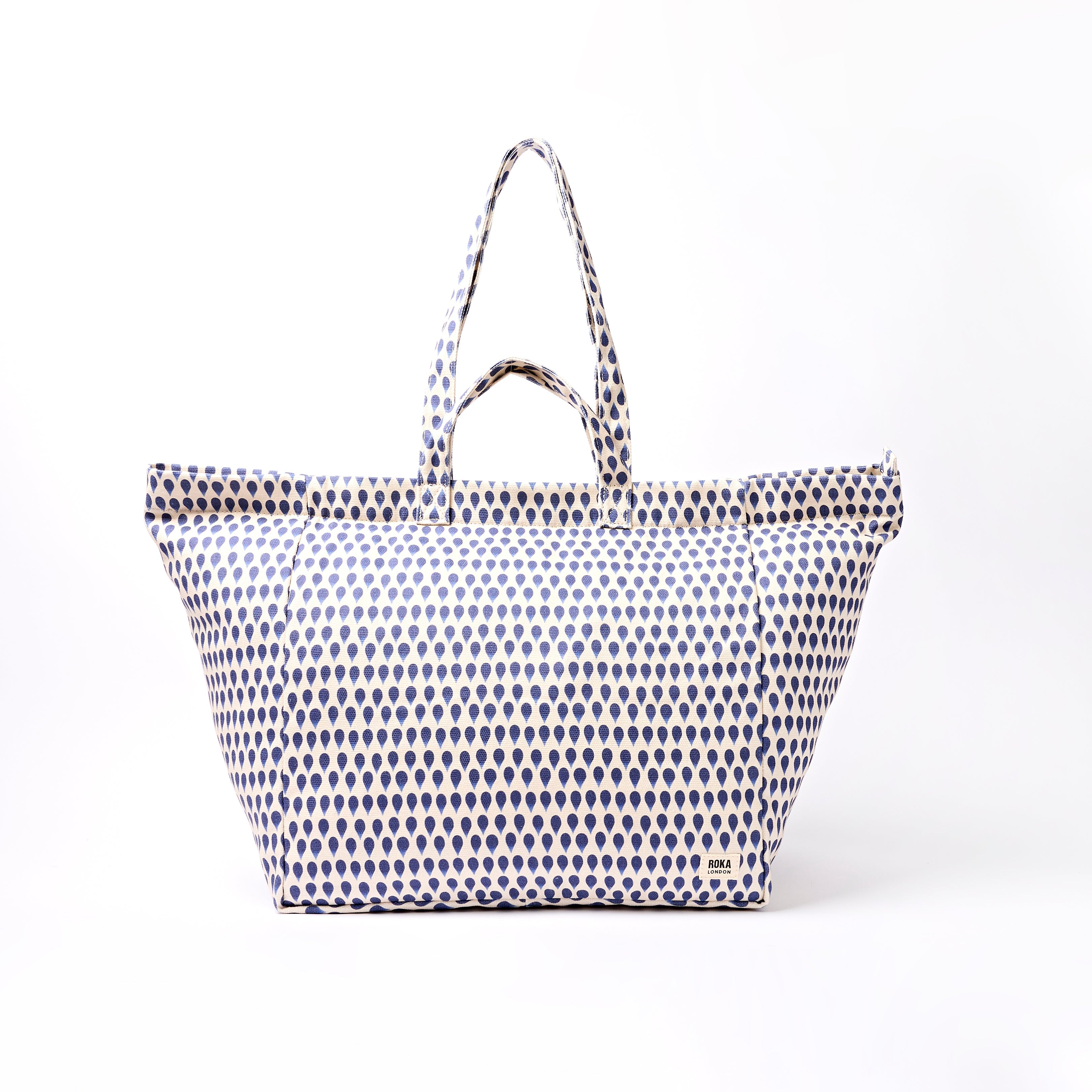 ROKA London - Marylebone L toteväska #Färg_Denim_Rain_Indigo