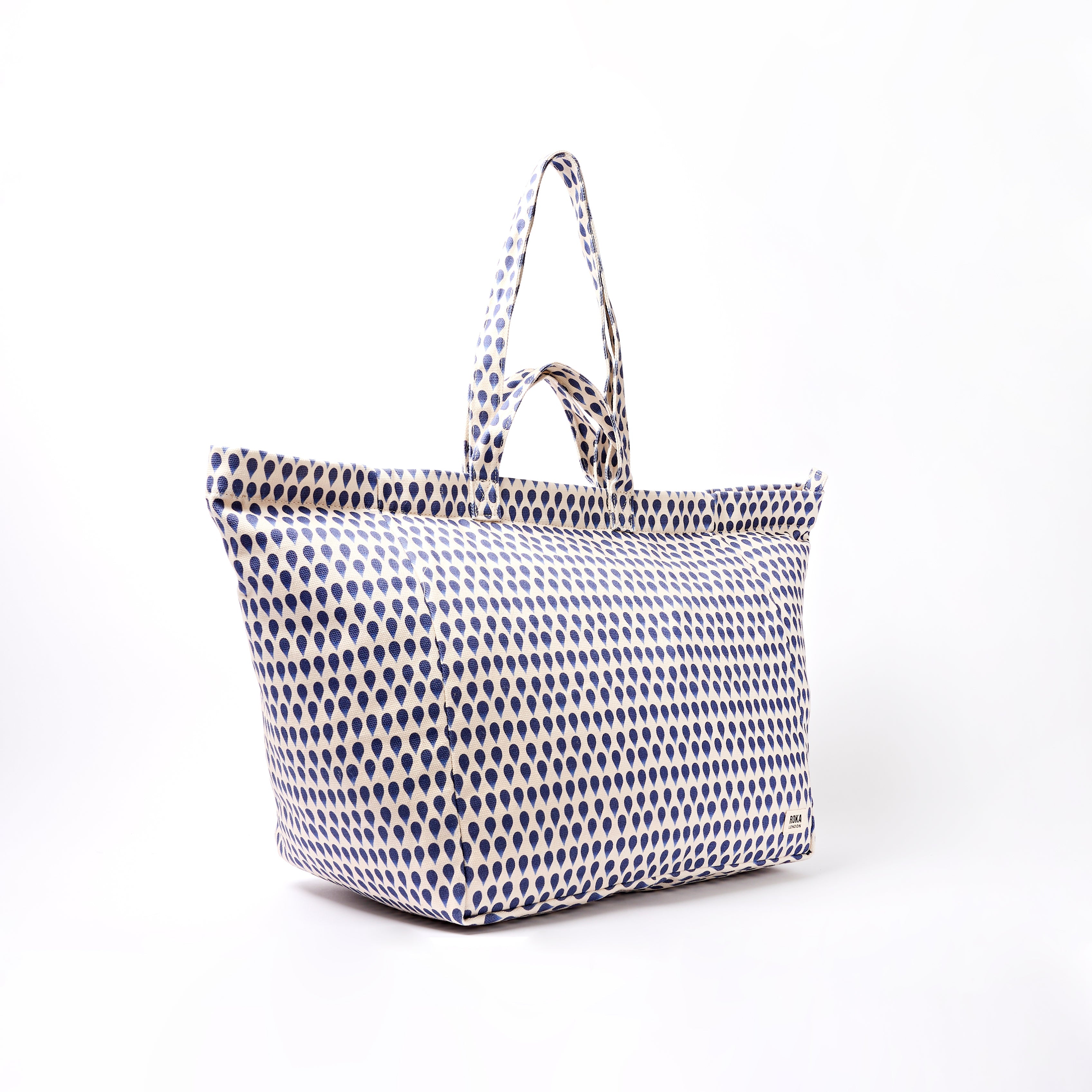 ROKA London - Marylebone L toteväska #Färg_Denim_Rain_Indigo