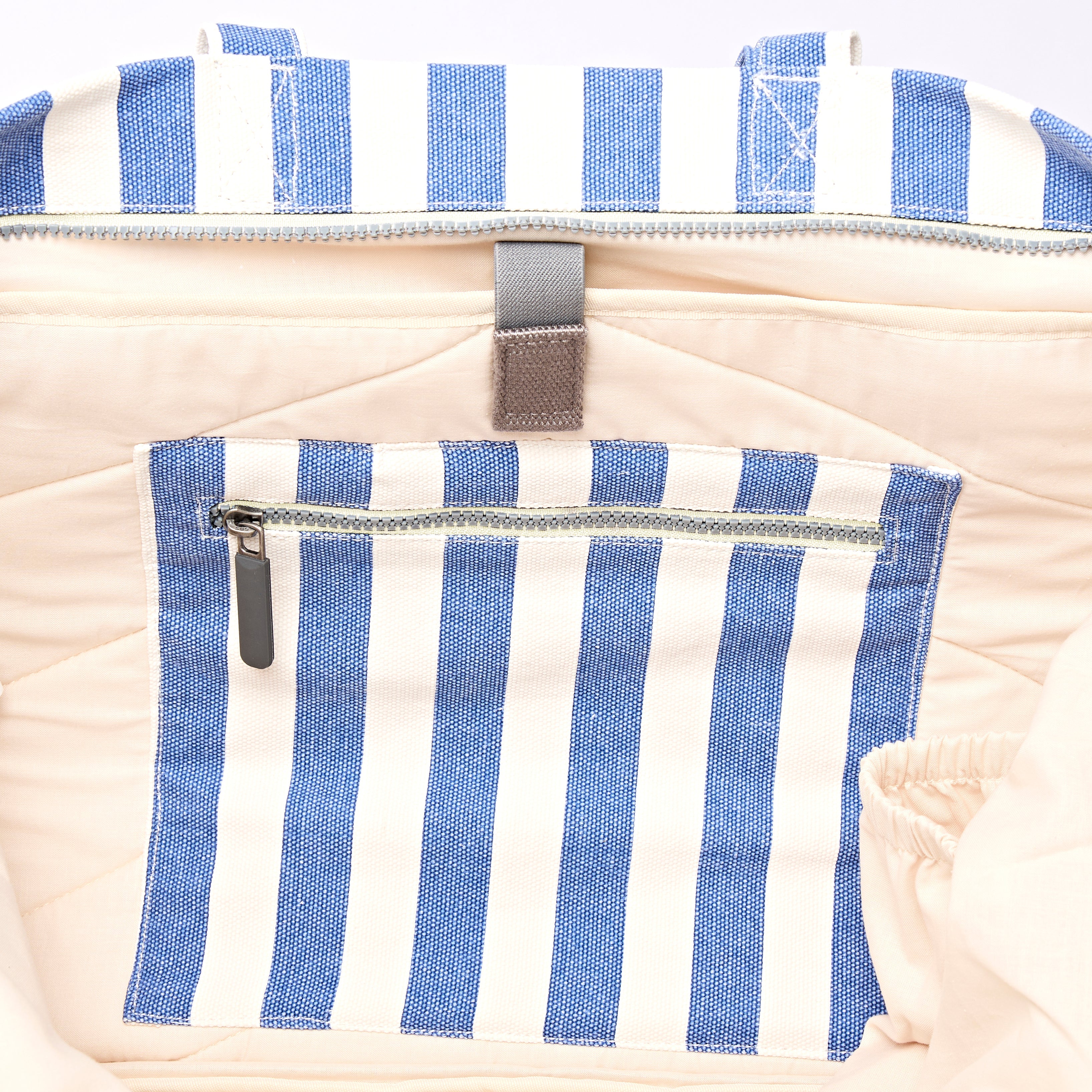 ROKA London - Marylebone L toteväska #Färg_Denim_Stripe