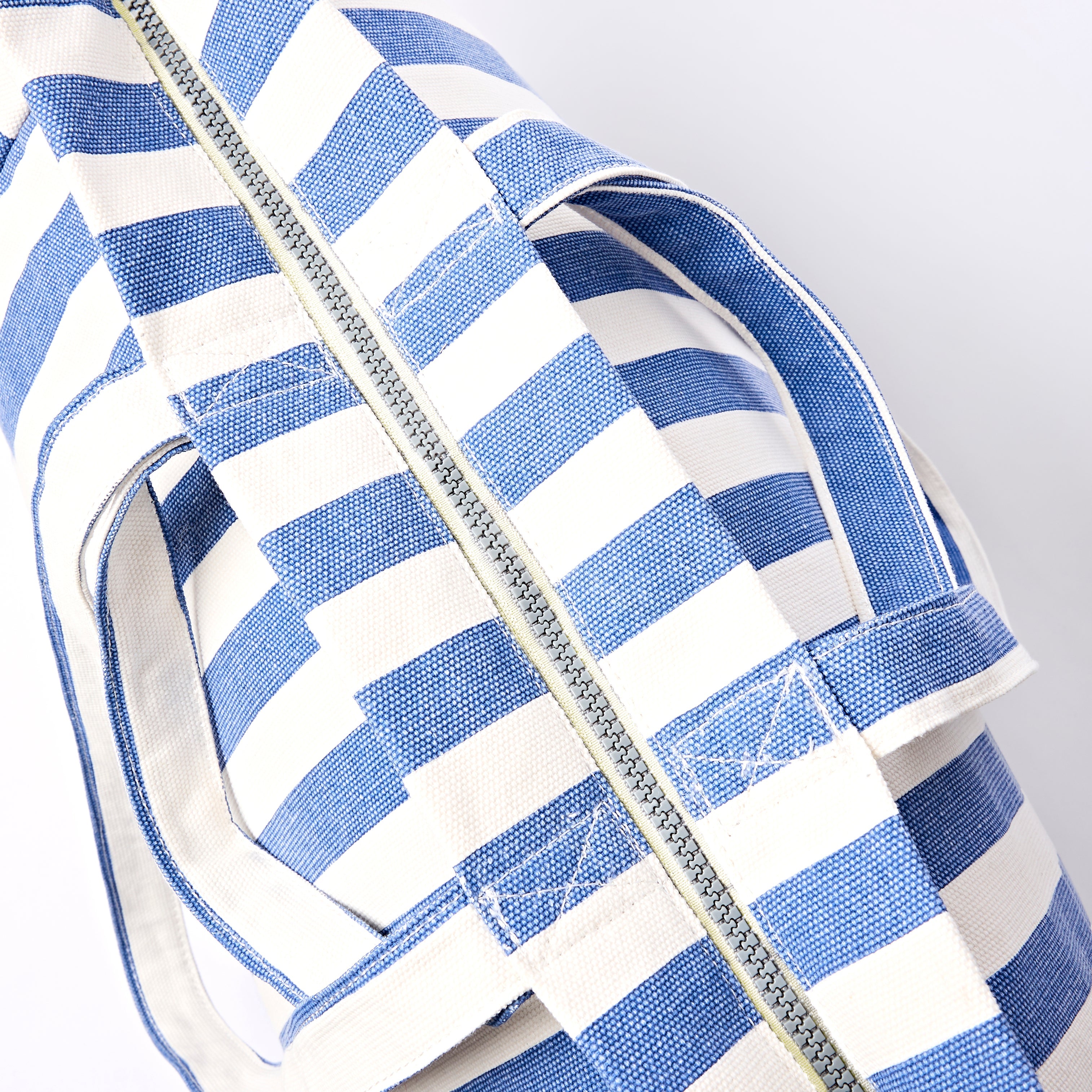 ROKA London - Marylebone L toteväska #Färg_Denim_Stripe