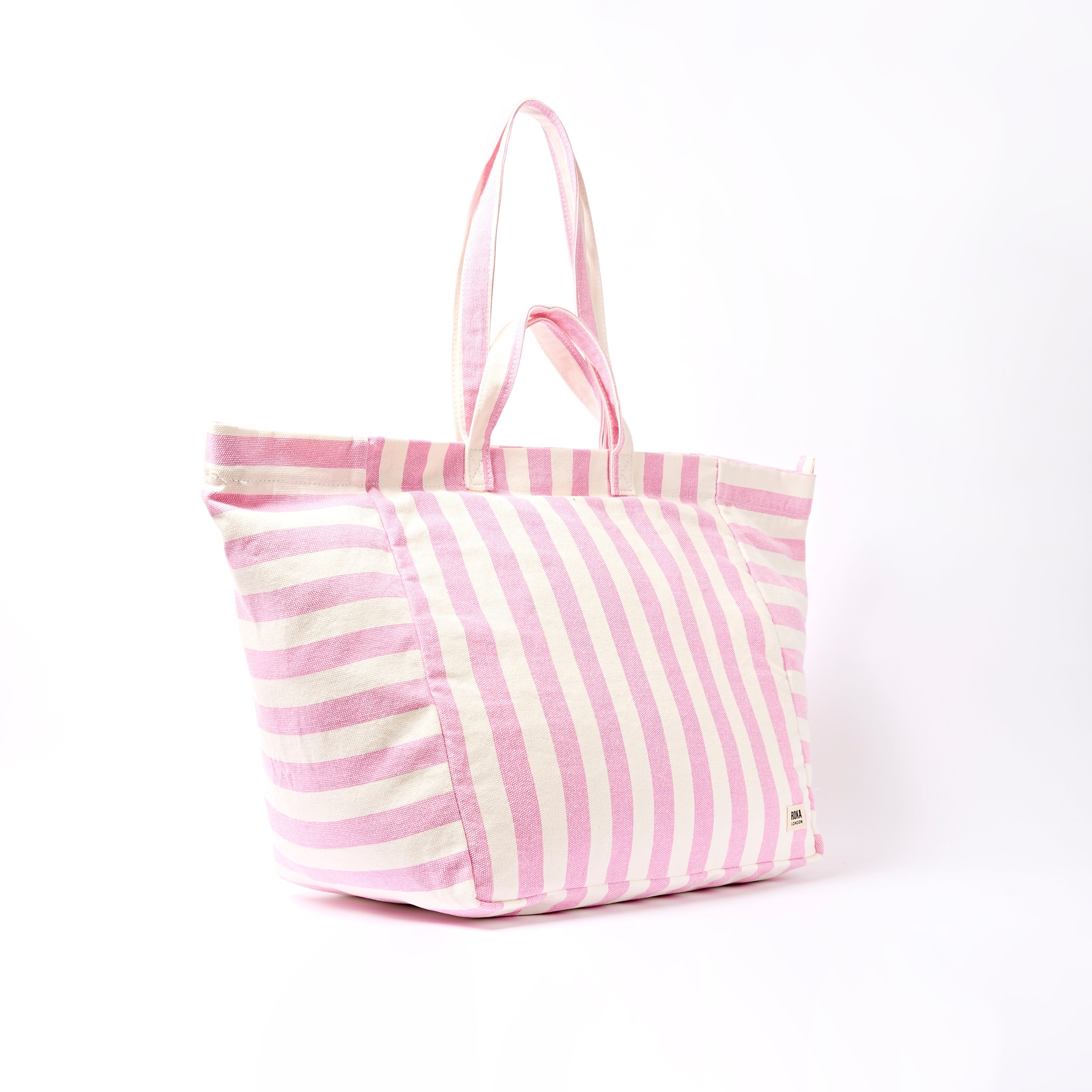 ROKA London - Marylebone L toteväska #Färg_Sherbet_Stripe