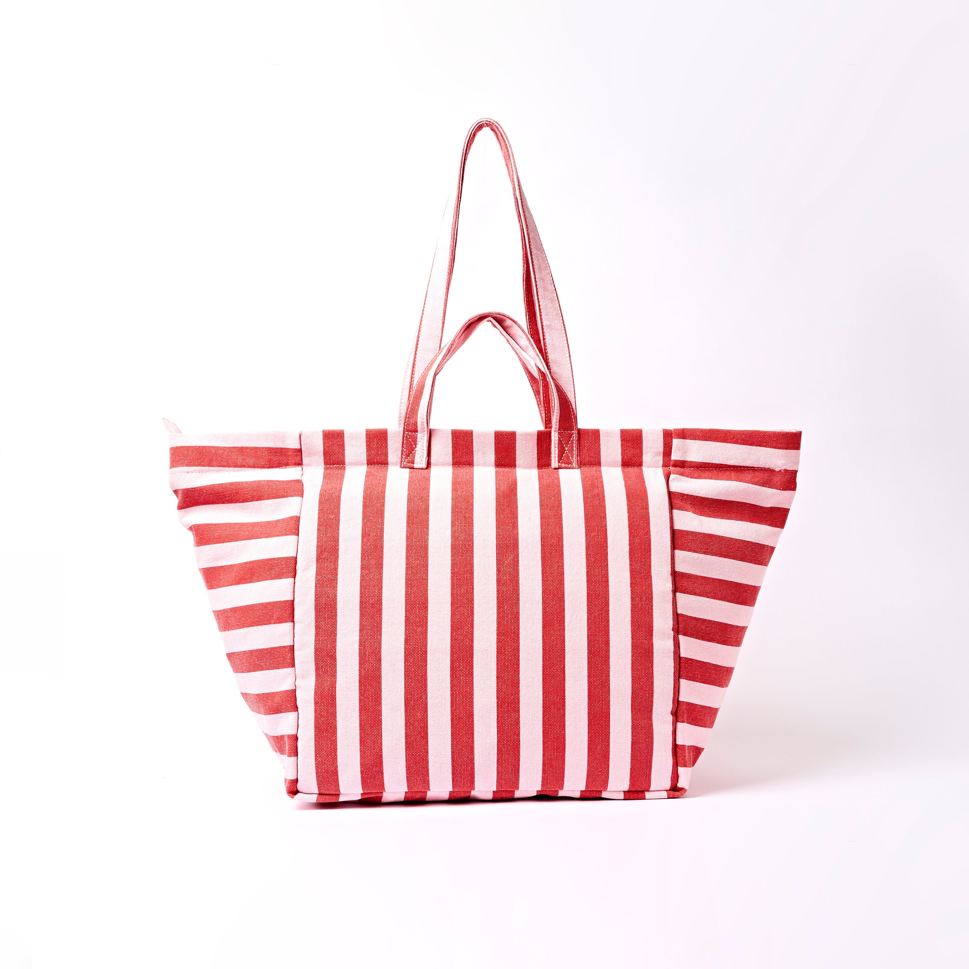 ROKA London - Marylebone L toteväska #Färg_Strawberry_Stripe