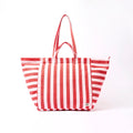 ROKA London - Marylebone L toteväska #Färg_Strawberry_Stripe