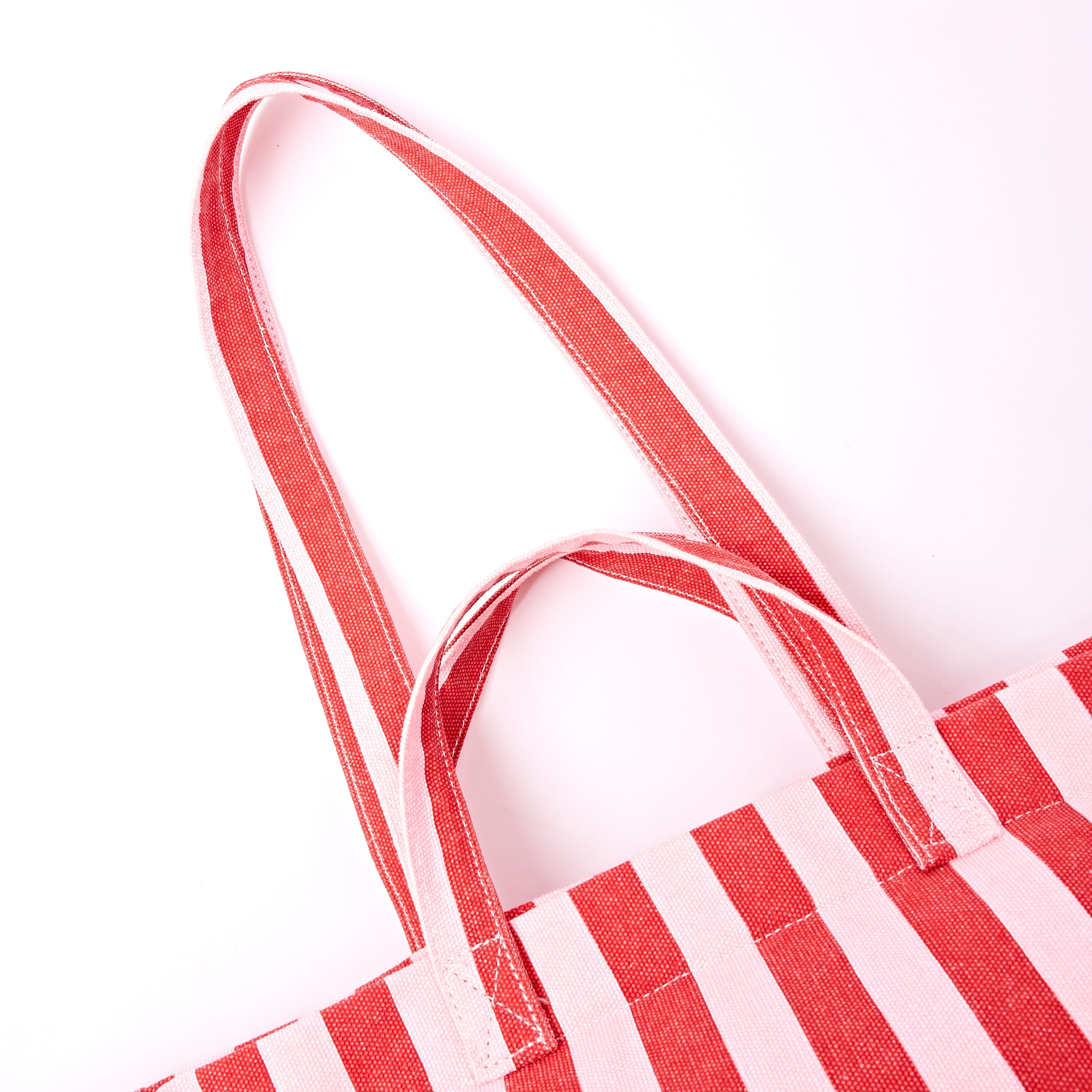 ROKA London - Marylebone L toteväska #Färg_Strawberry_Stripe