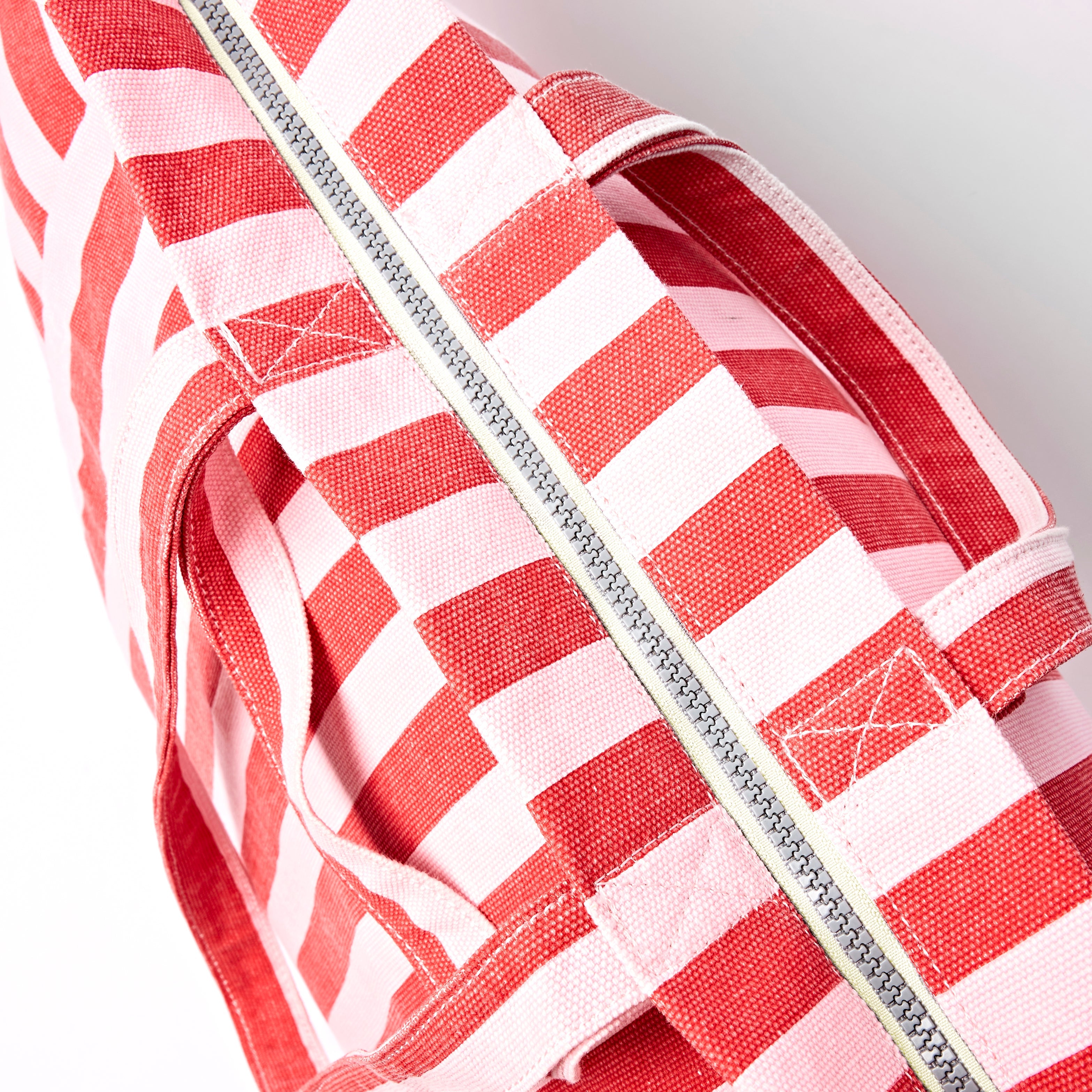 ROKA London - Marylebone L toteväska #Färg_Strawberry_Stripe
