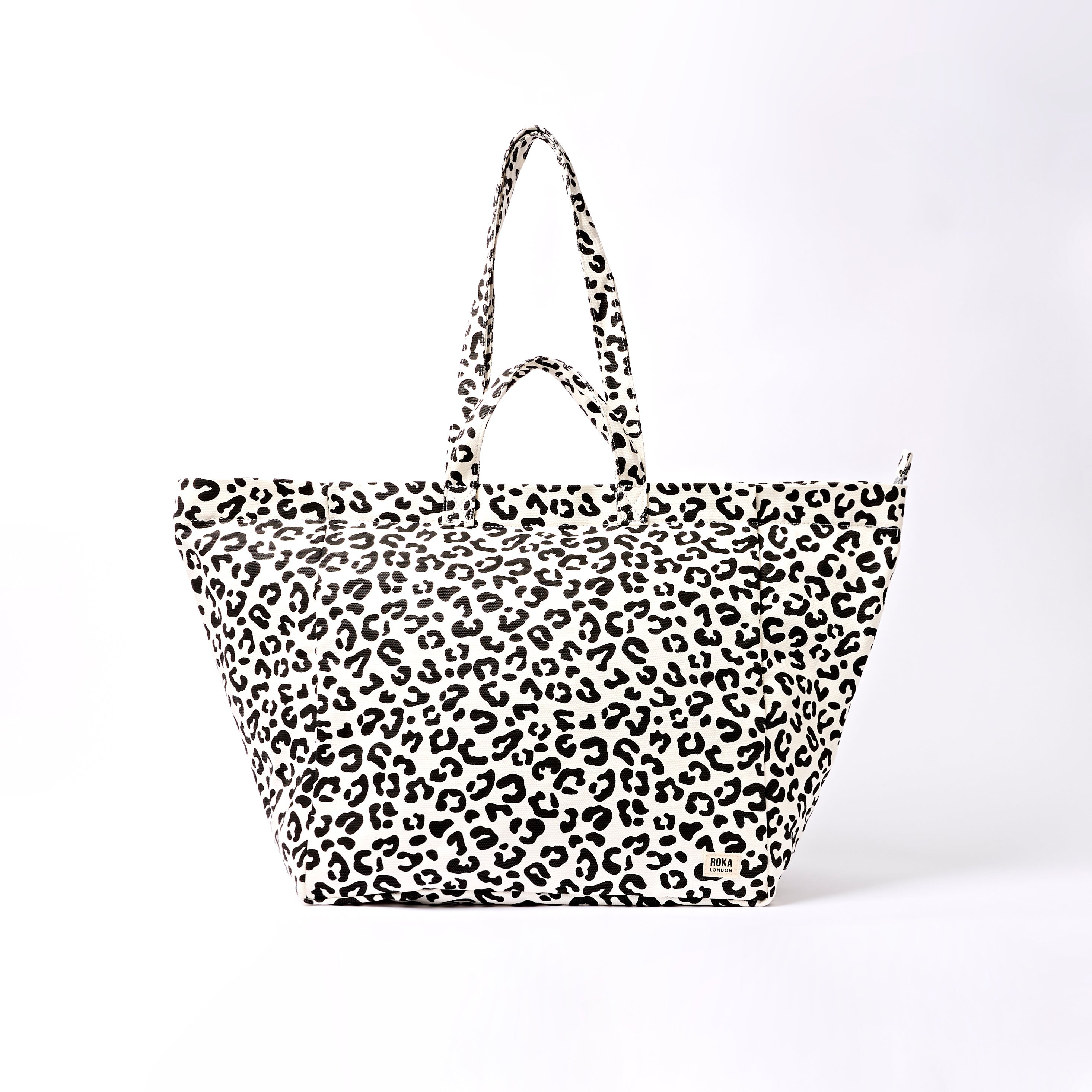 ROKA London - Marylebone L toteväska #Färg_Summer_Leopard