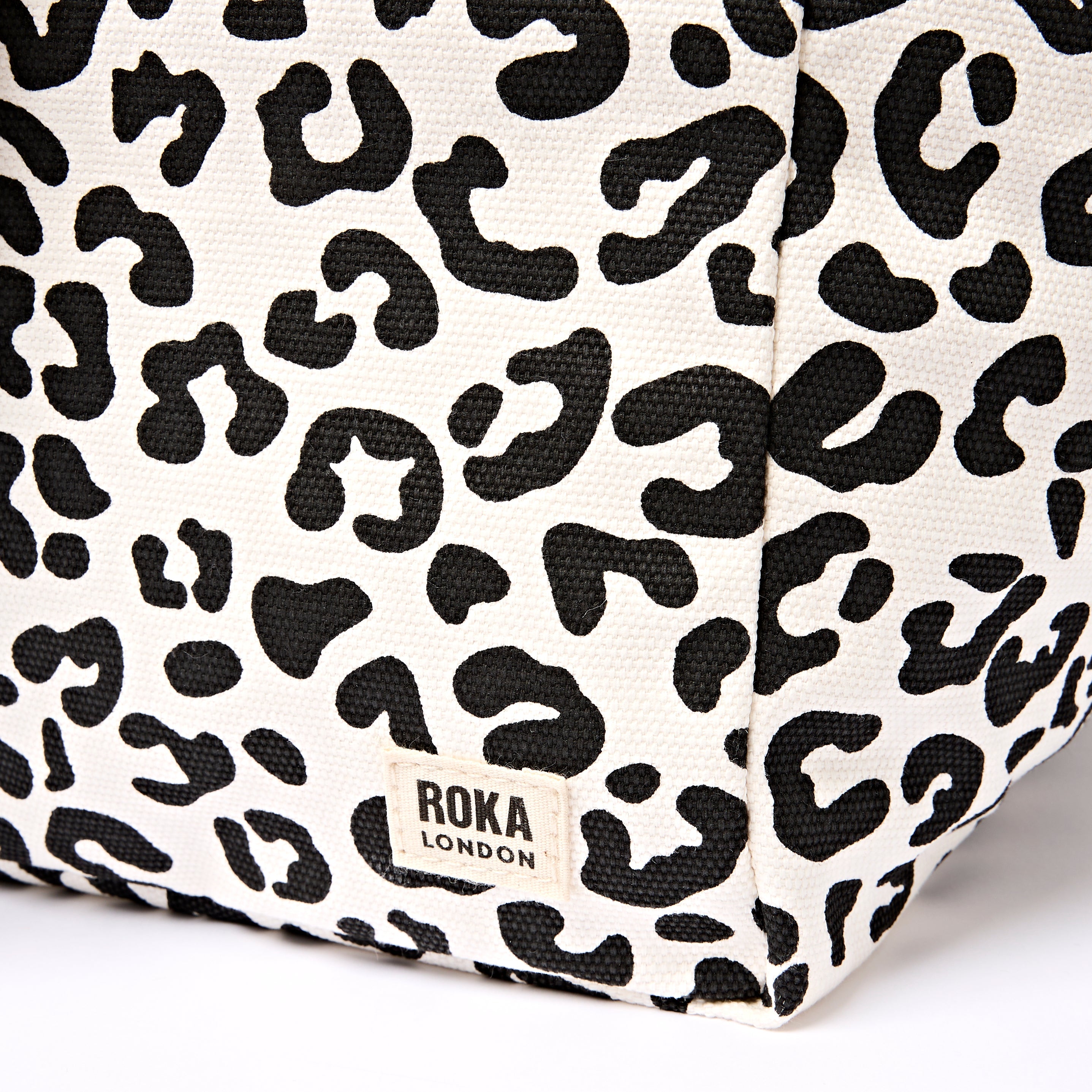 ROKA London - Marylebone L toteväska #Färg_Summer_Leopard
