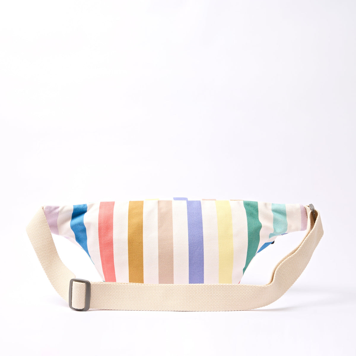ROKA London - Mill Hill S crossbody-väska #Färg_Pastel_Multi_Stripe