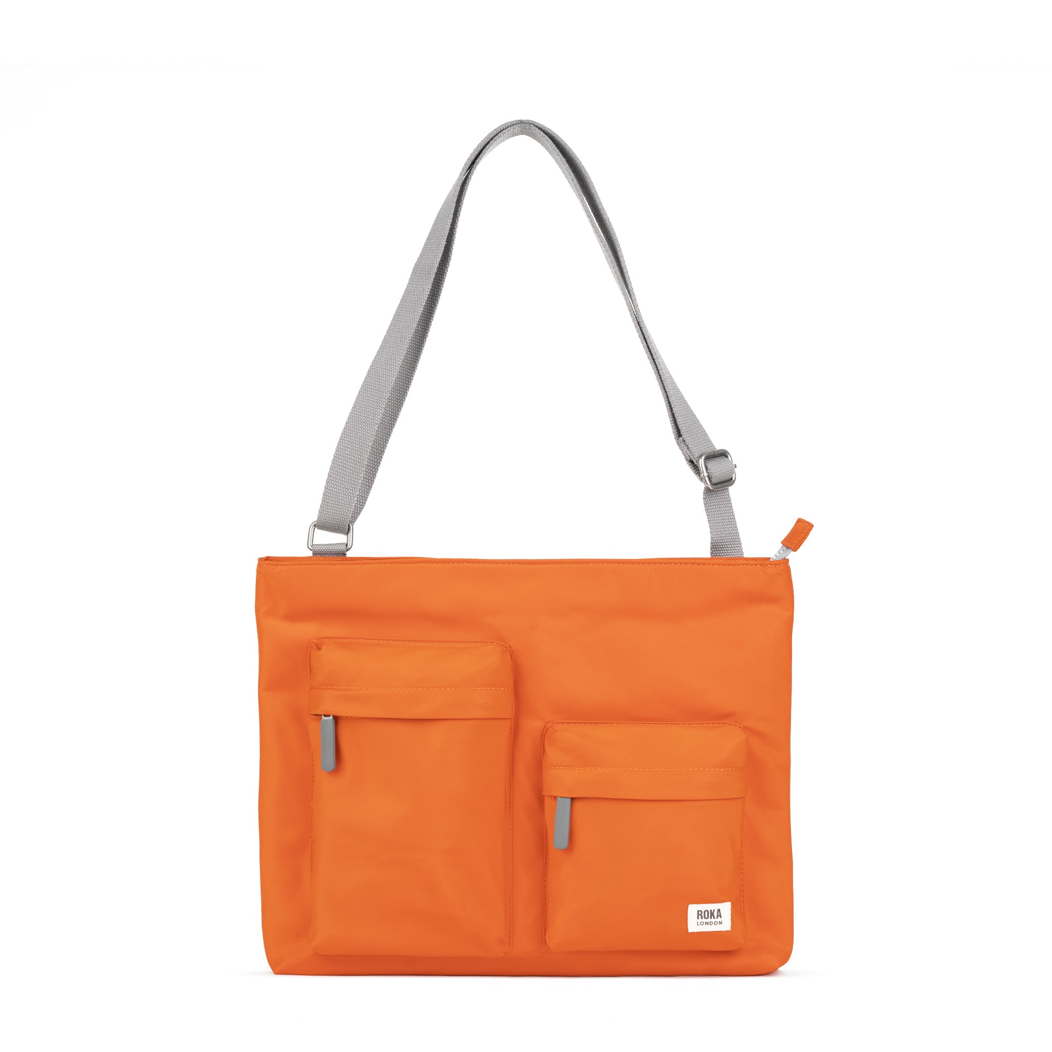 ROKA London - Moorgate M messengerväska #Färg_Burnt_Orange
