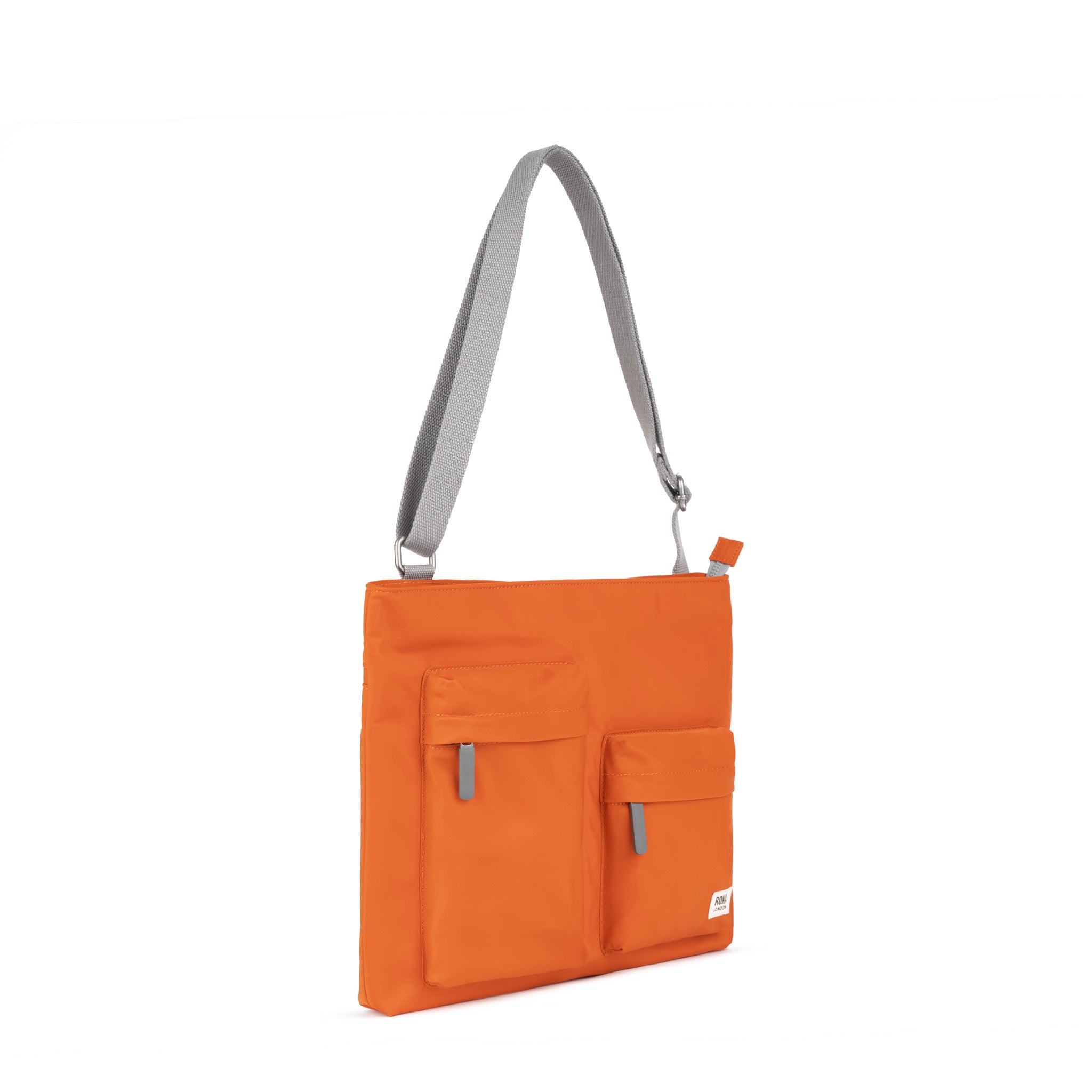 ROKA London - Moorgate M messengerväska #Färg_Burnt_Orange
