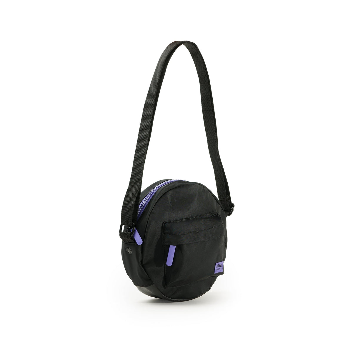 ROKA London - Paddington S Paddington crossbody-väska i helsvart utförande #Färg_Simple_Purple