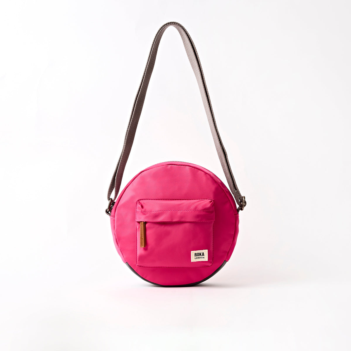 ROKA London - Paddington S crossbody-väska #Färg_Granita_Red