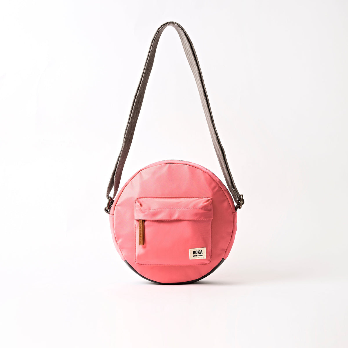 ROKA London - Paddington S crossbody-väska #Färg_Pink_Lemonade