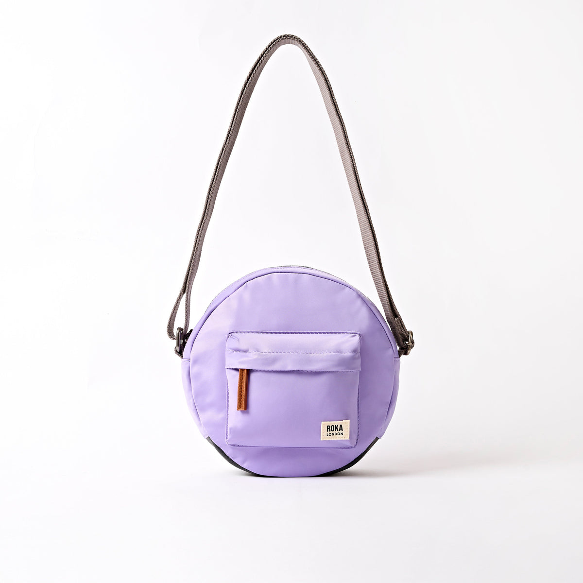 ROKA London - Paddington S crossbody-väska #Färg_Thistle_Bloom
