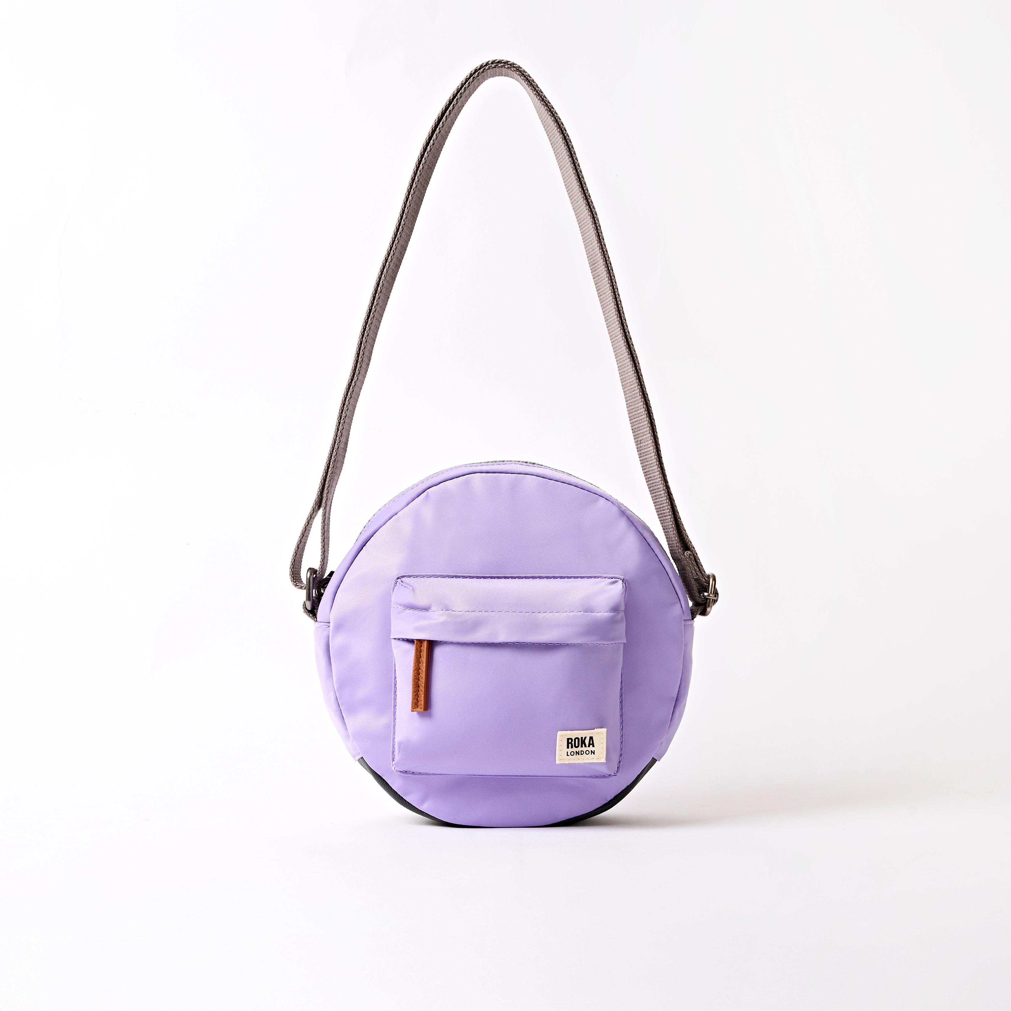 ROKA London - Paddington S crossbody-väska #Färg_Thistle_Bloom