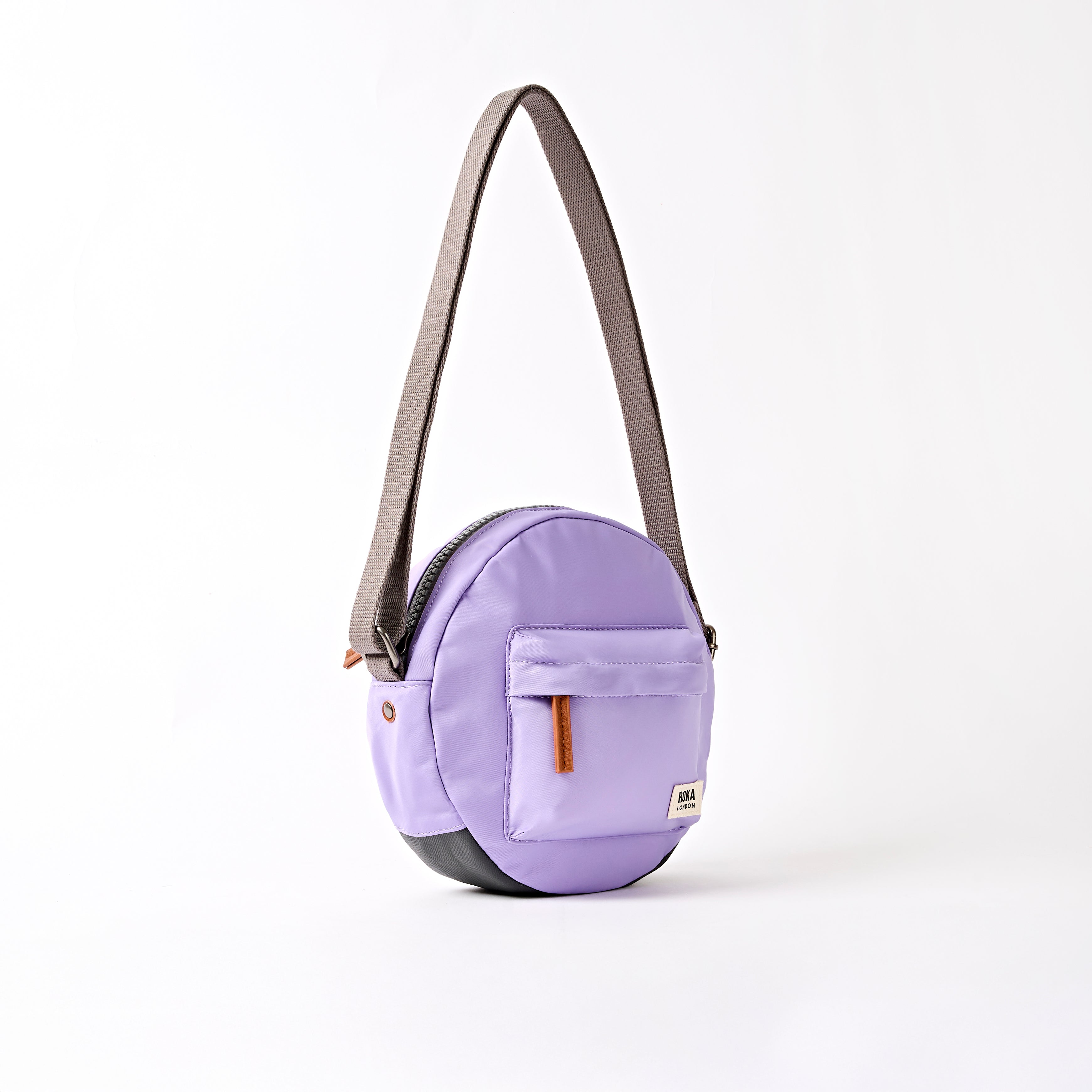 ROKA London - Paddington S crossbody-väska #Färg_Thistle_Bloom