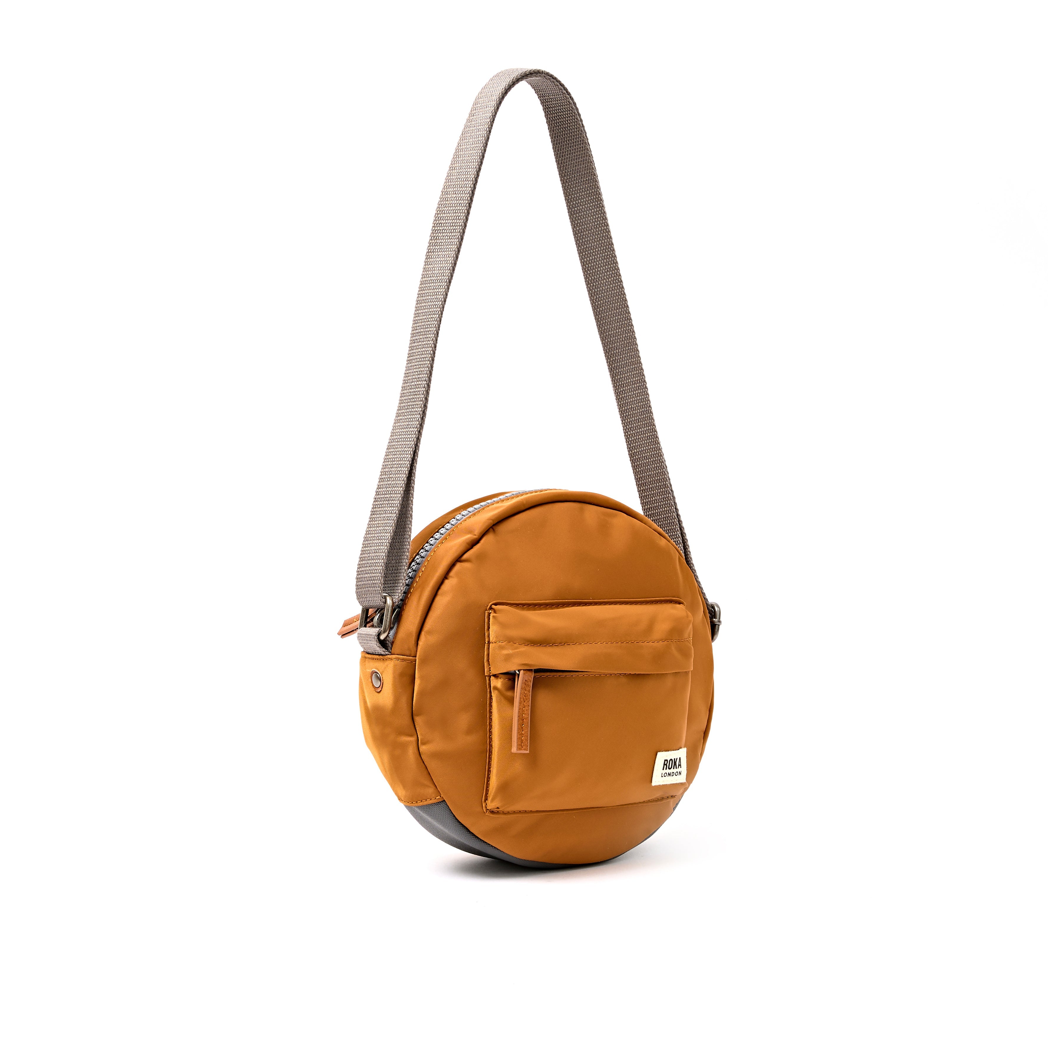 ROKA London - Paddington S crossbody-väska #Färg_Biscuit