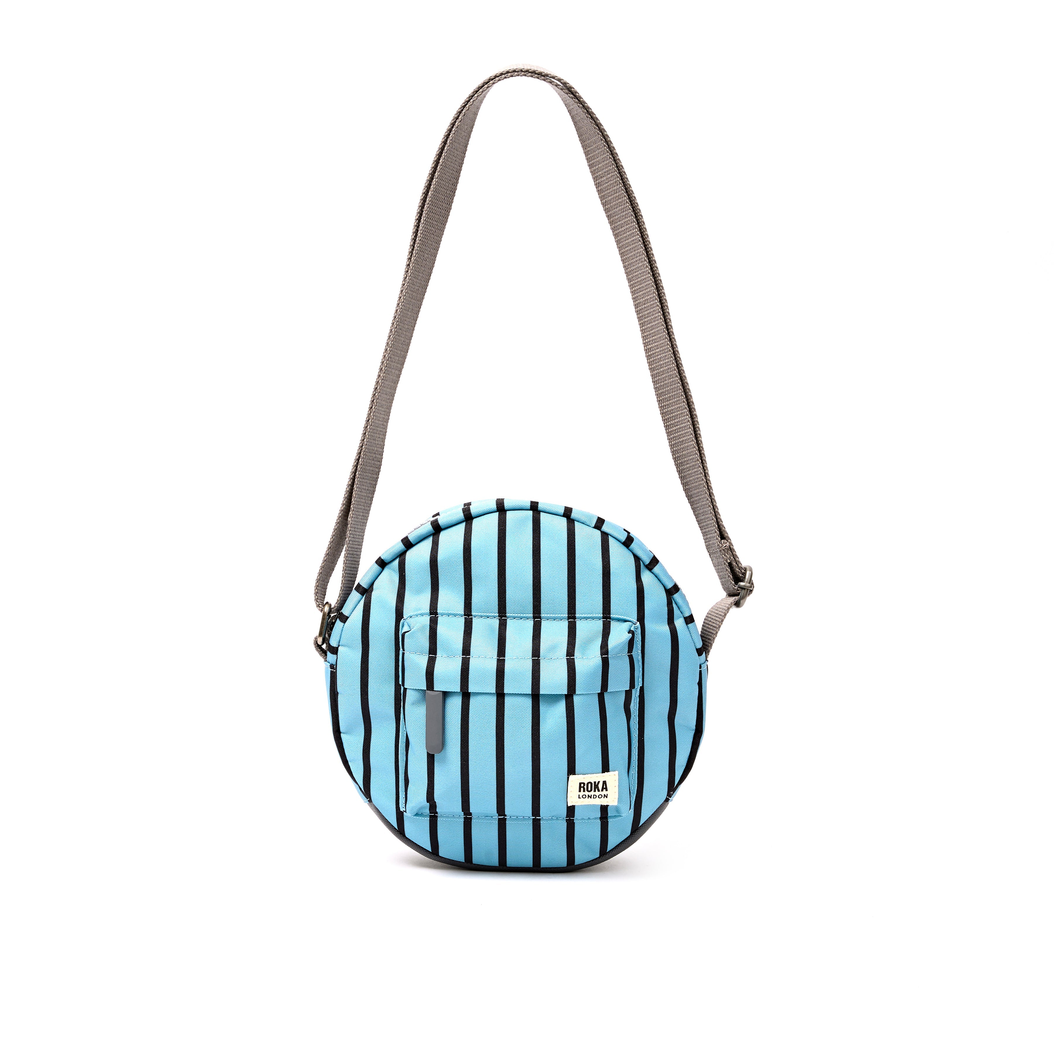 ROKA London - Paddington S crossbody-väska #Färg_Blue_Stripe