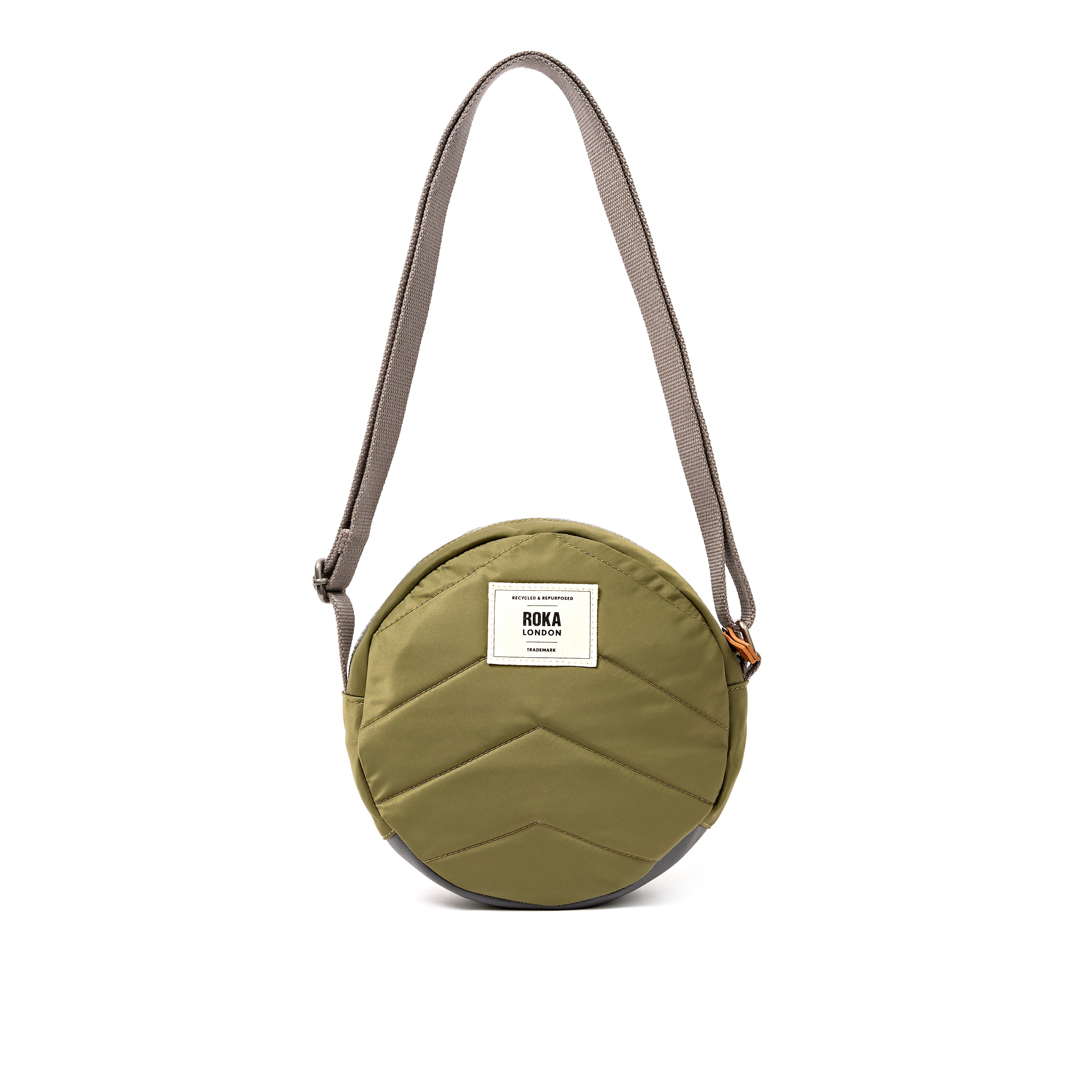 ROKA London - Paddington S crossbody-väska #Färg_Chive