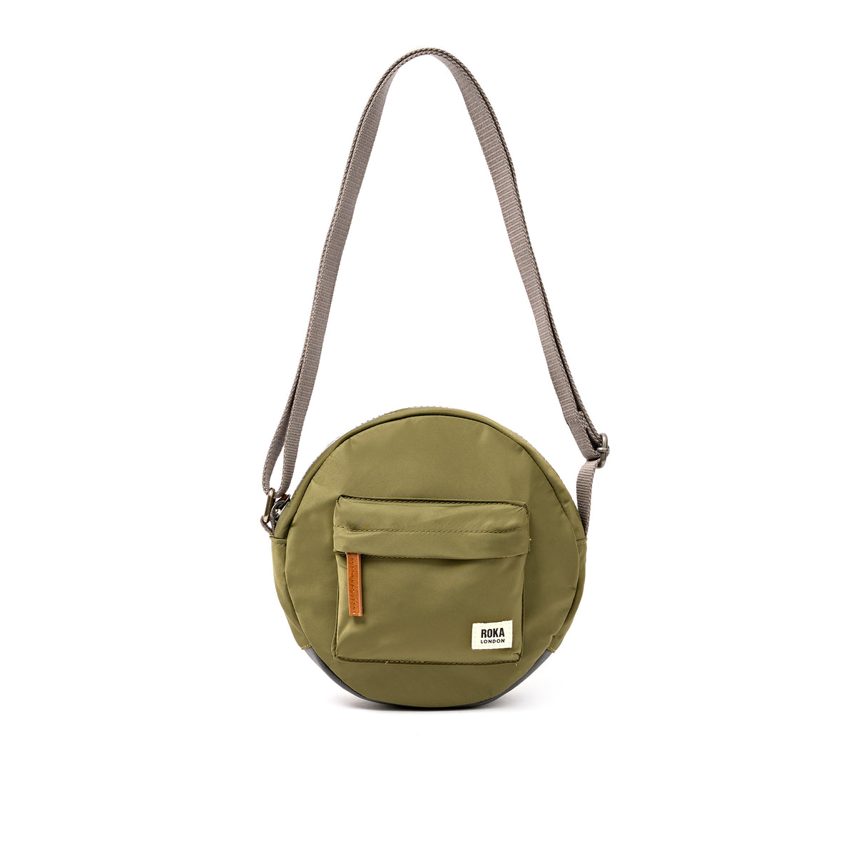 ROKA London - Paddington S crossbody-väska #Färg_Chive