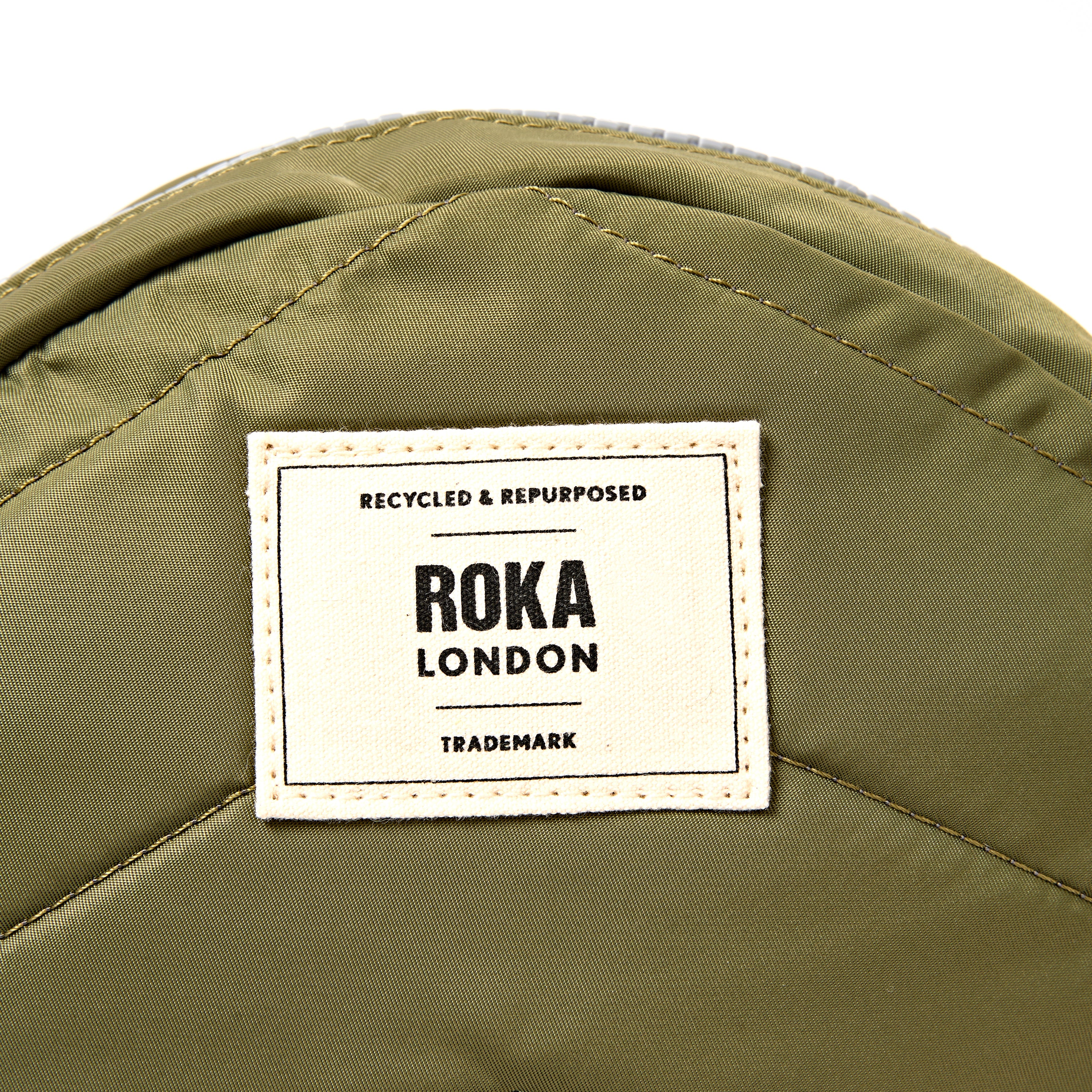 ROKA London - Paddington S crossbody-väska #Färg_Chive