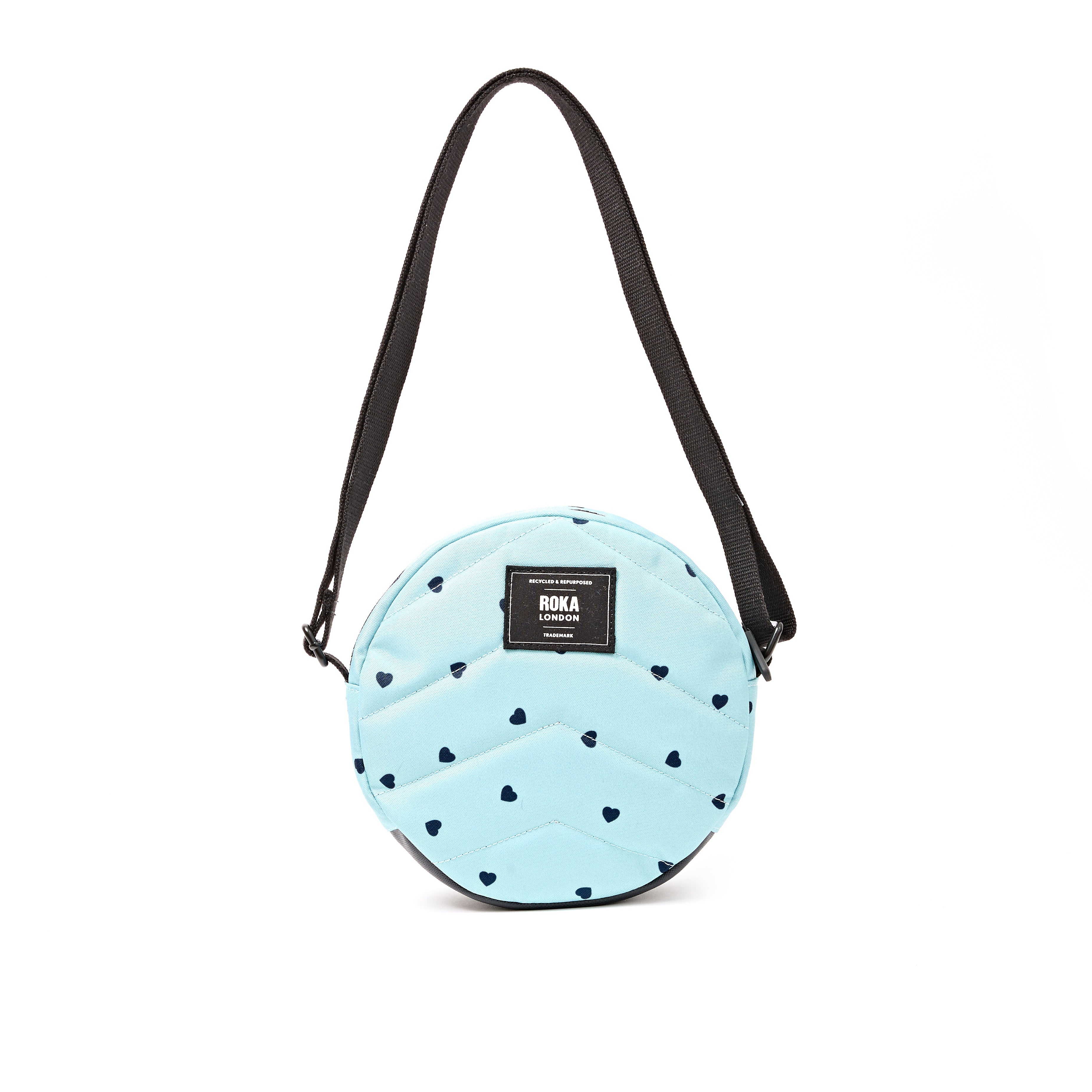 ROKA London - Paddington S crossbody-väska #Färg_Heart_Print