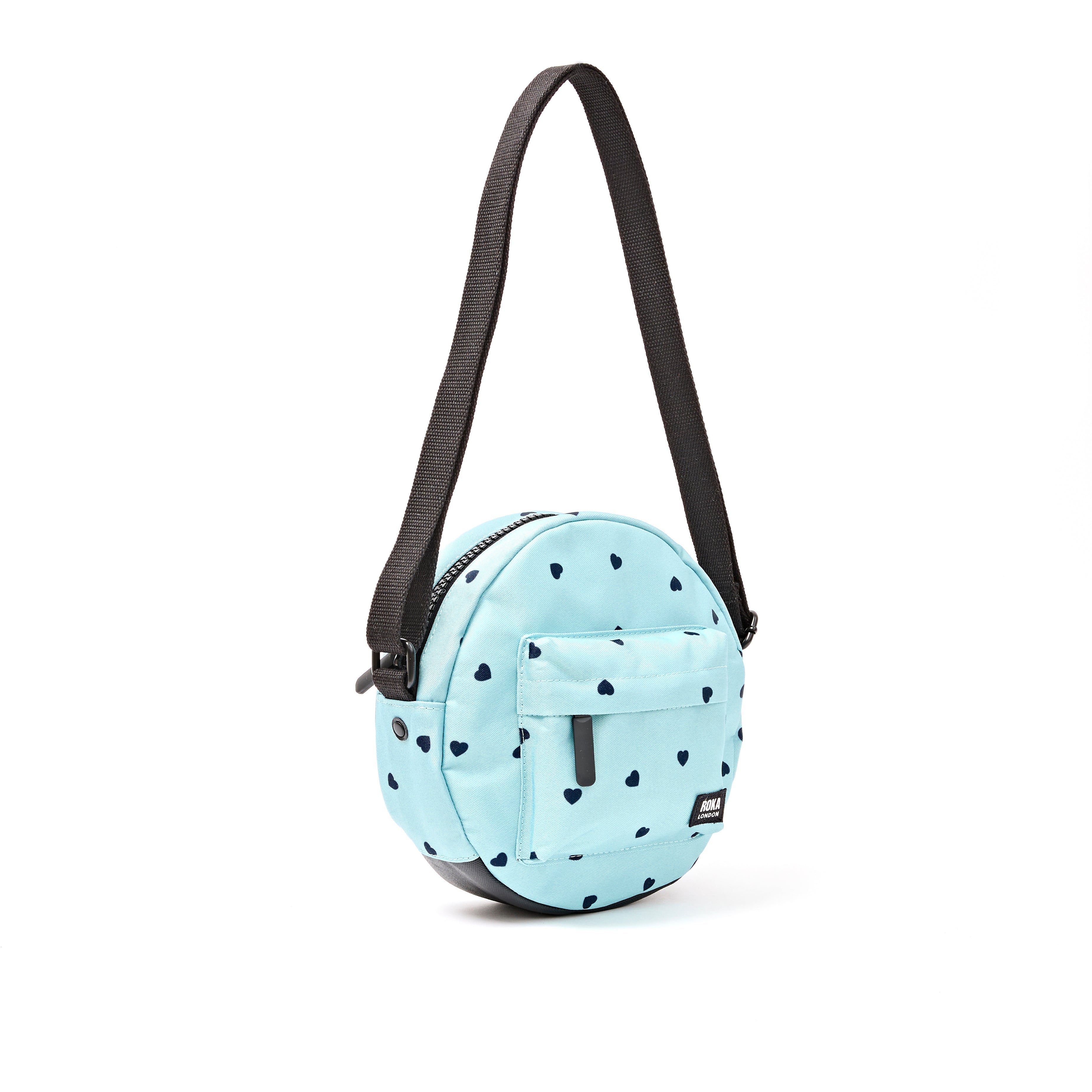 ROKA London - Paddington S crossbody-väska #Färg_Heart_Print