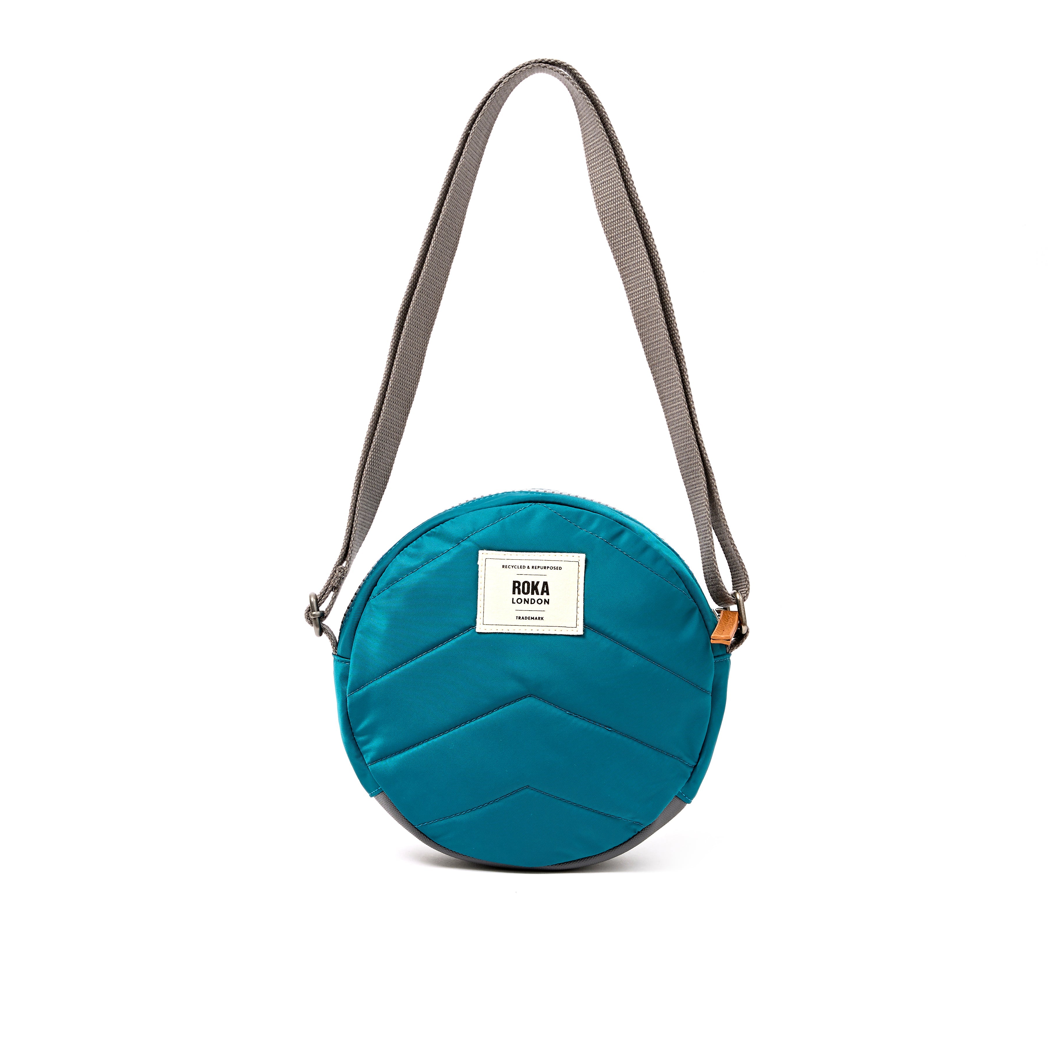 ROKA London - Paddington S crossbody-väska #Färg_North_Sea