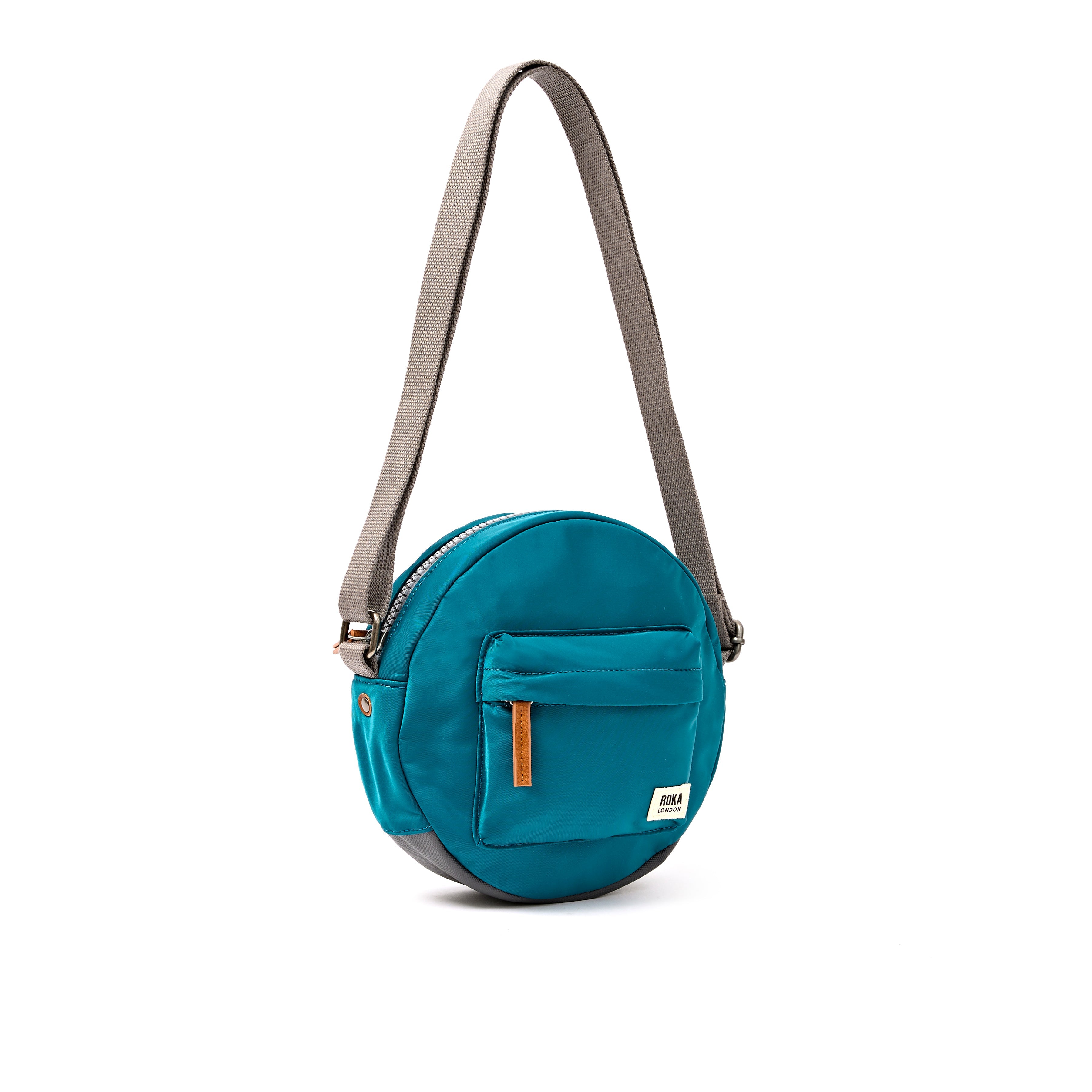 ROKA London - Paddington S crossbody-väska #Färg_North_Sea