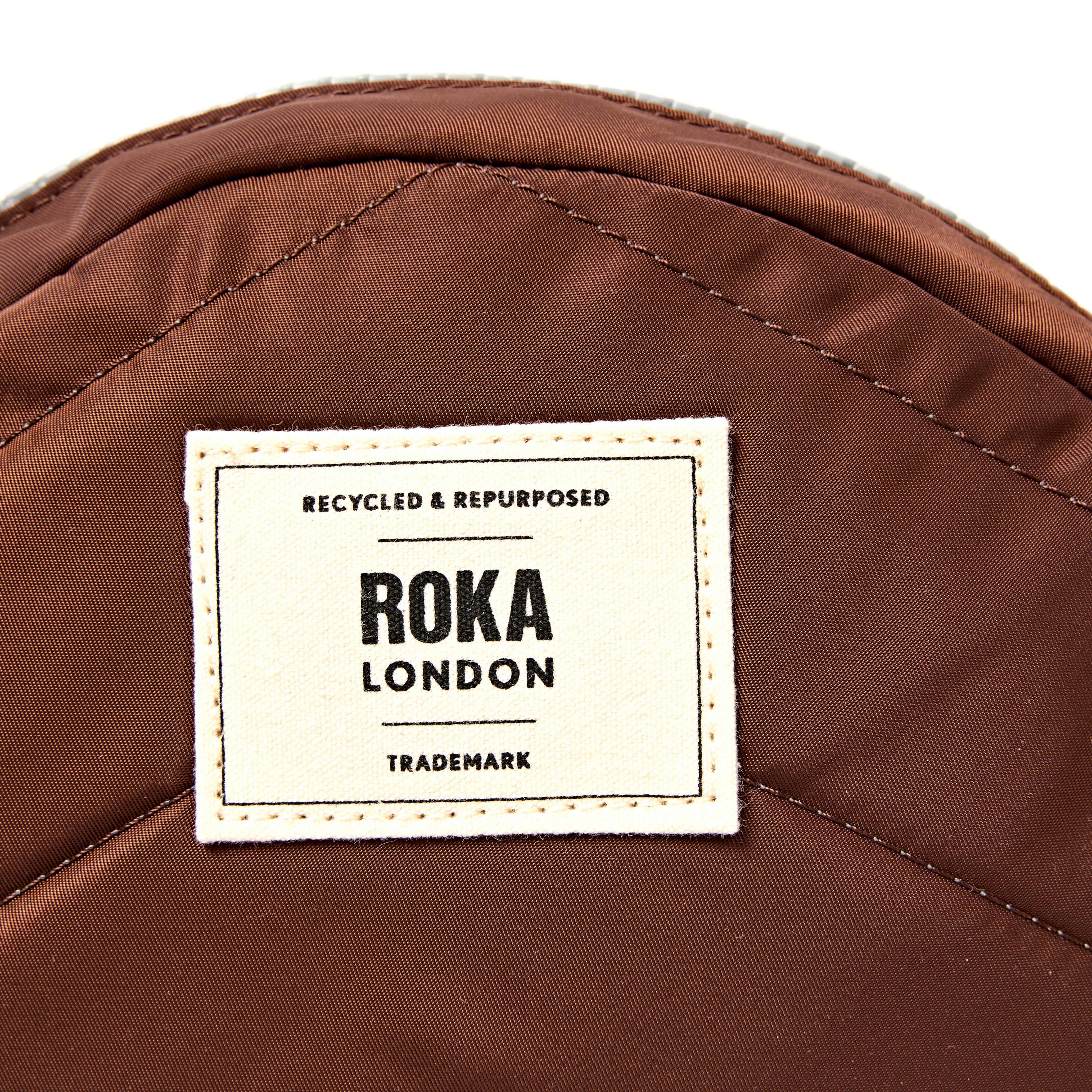 ROKA London - Paddington S crossbody-väska #Färg_Rocky_Road
