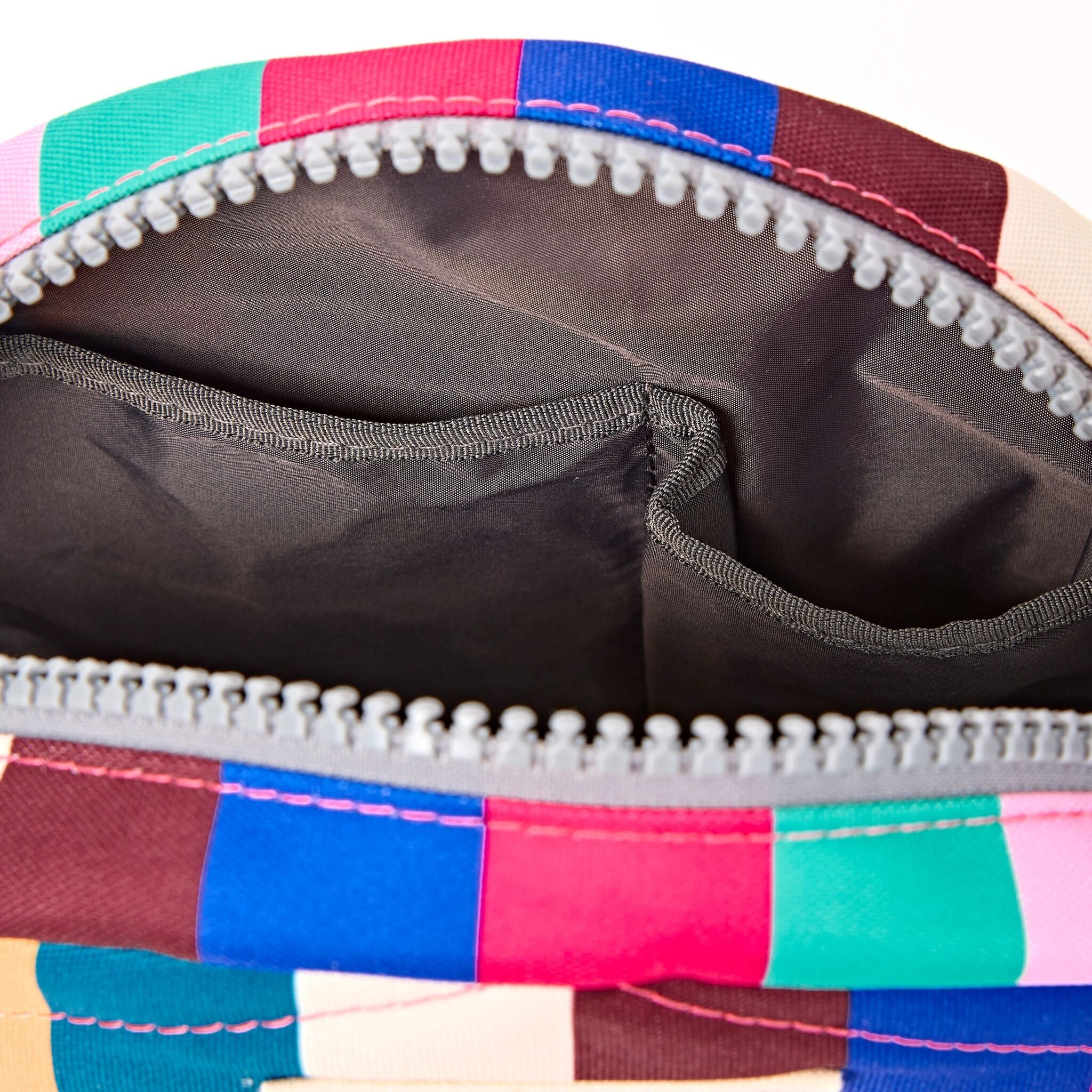ROKA London - Paddington S crossbody-väska #Färg_Wide_Multi_Stripe