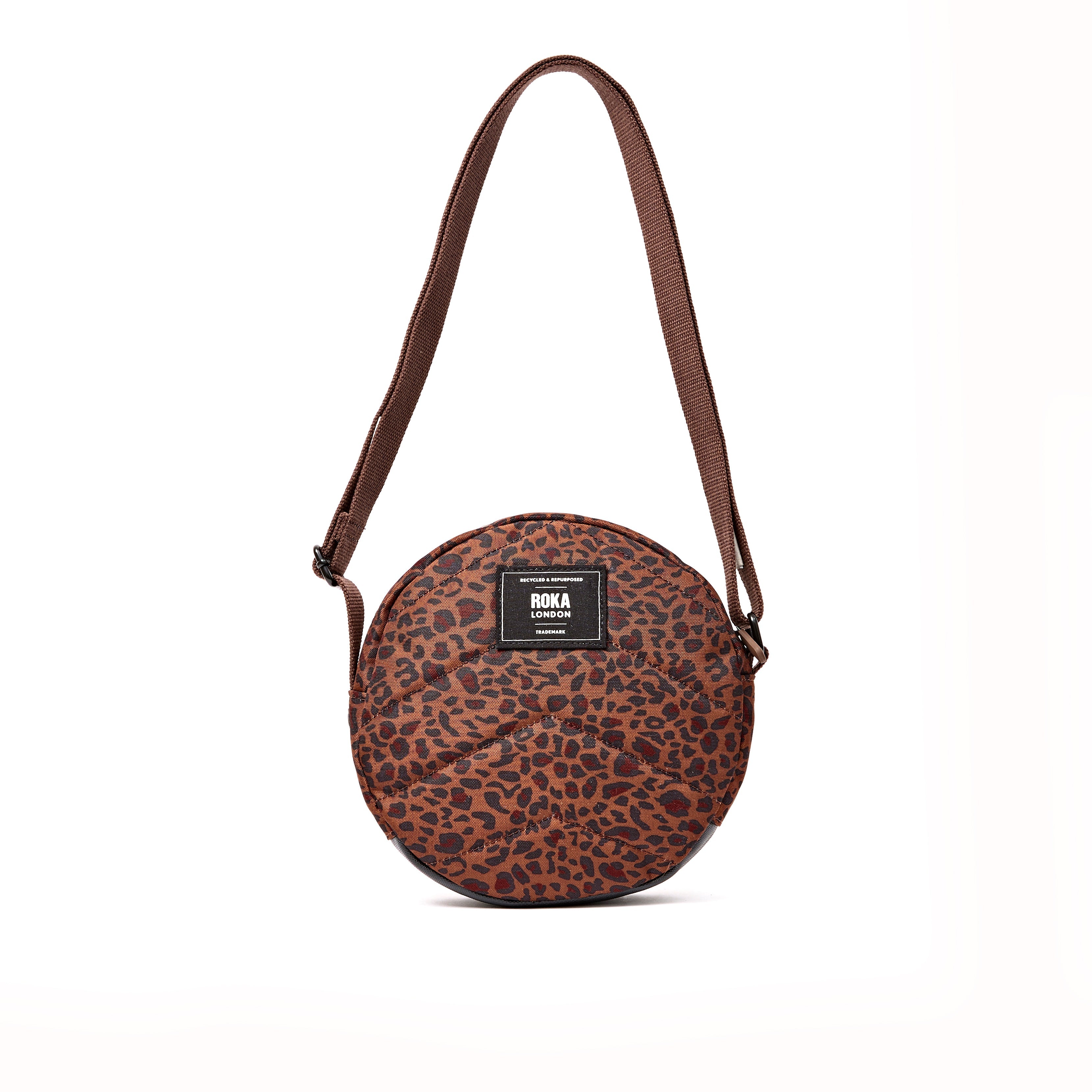 ROKA London - Paddington S crossbody-väska #Färg_Mini_Leopard