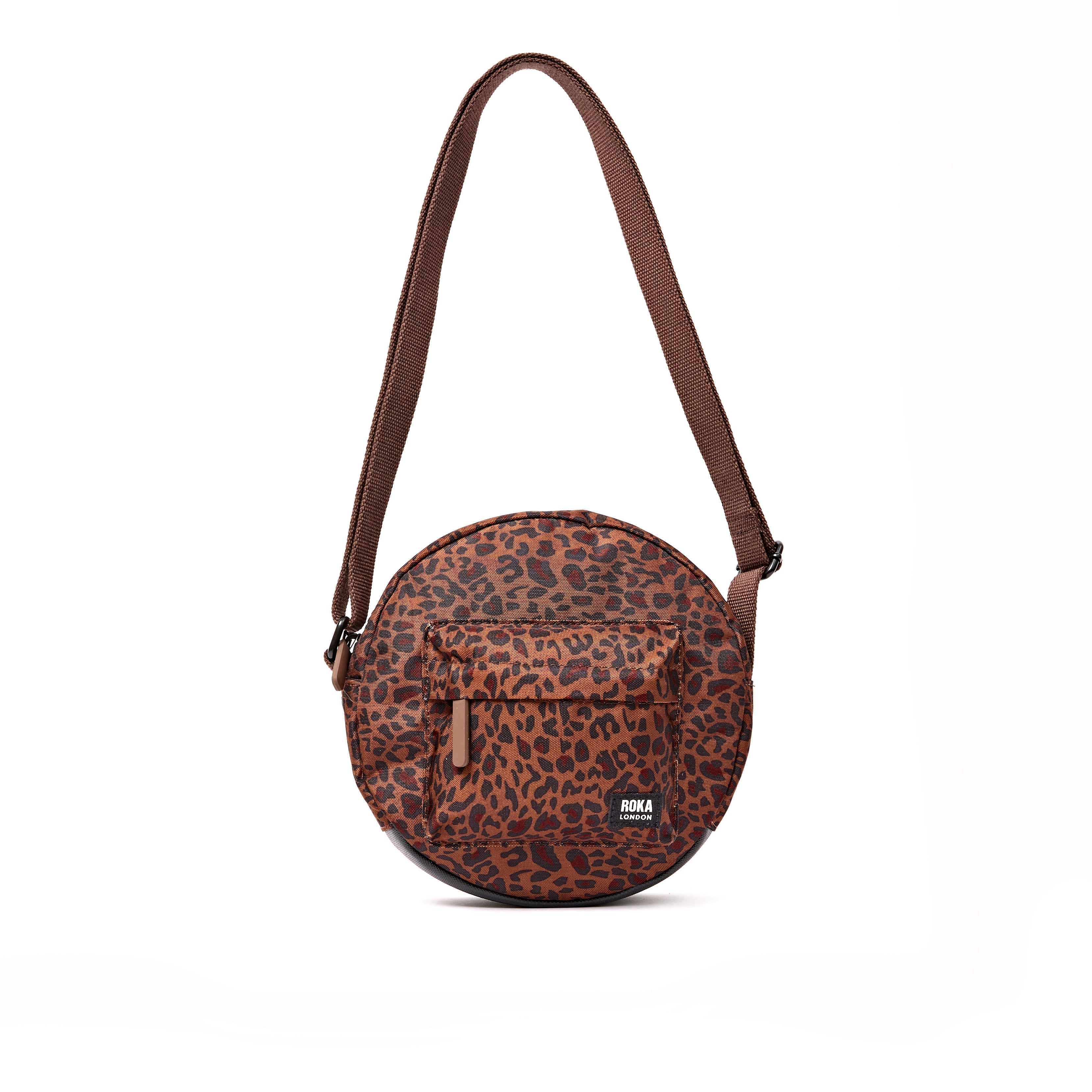 ROKA London - Paddington S crossbody-väska #Färg_Mini_Leopard