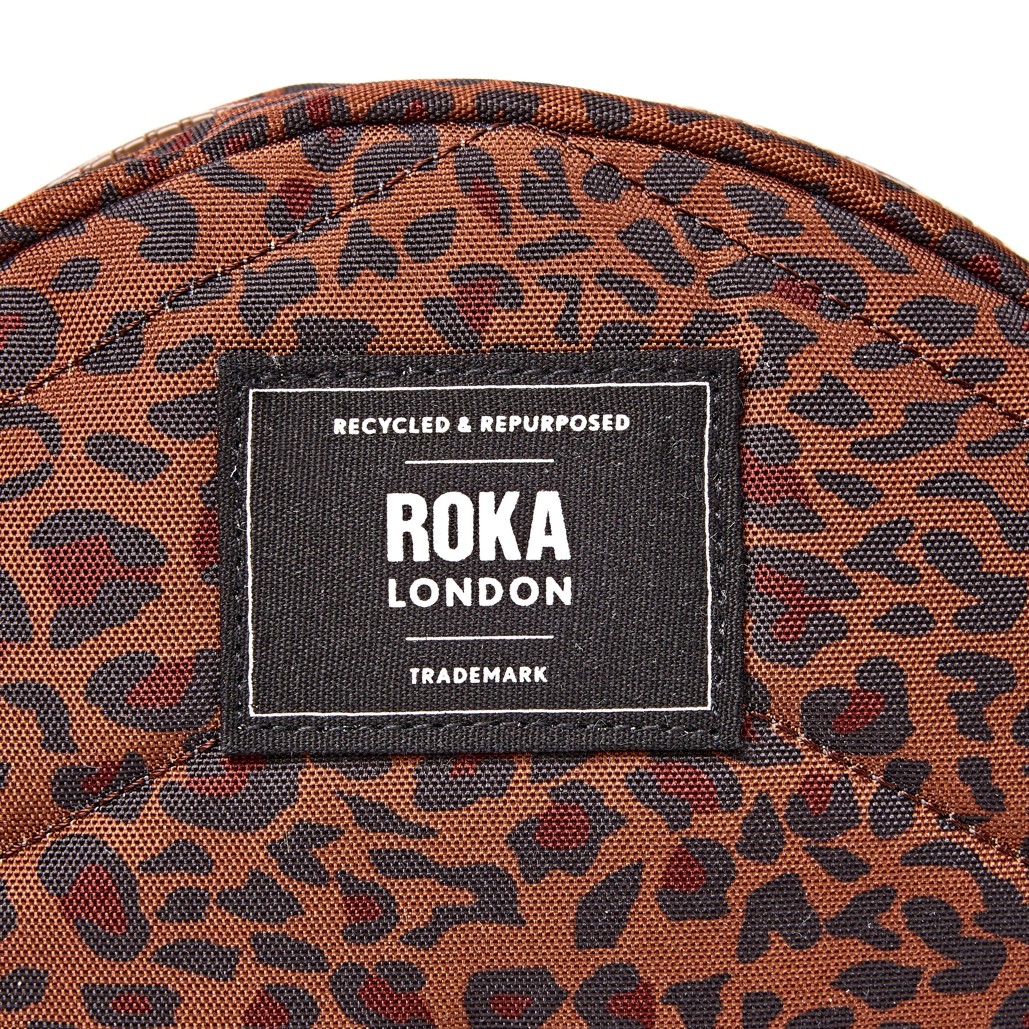 ROKA London - Paddington S crossbody-väska #Färg_Mini_Leopard