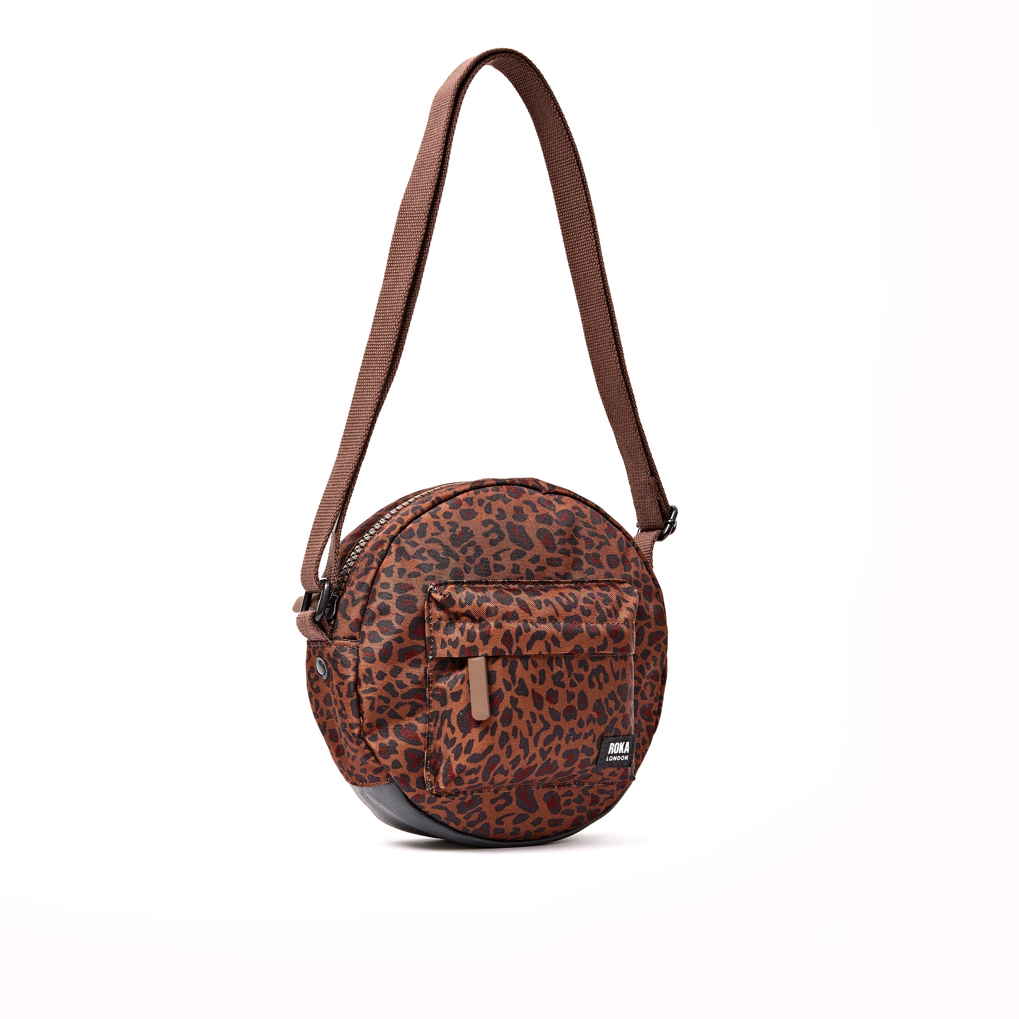ROKA London - Paddington S crossbody-väska #Färg_Mini_Leopard