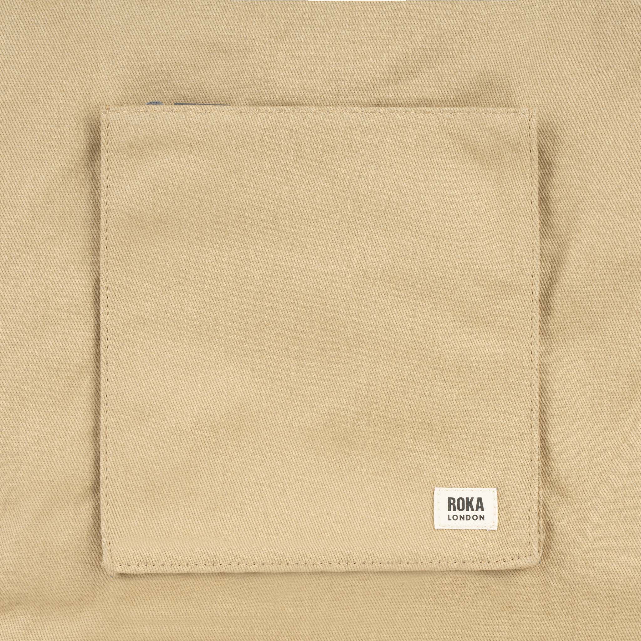 ROKA London - Portobello L toteväska #Färg_Khaki