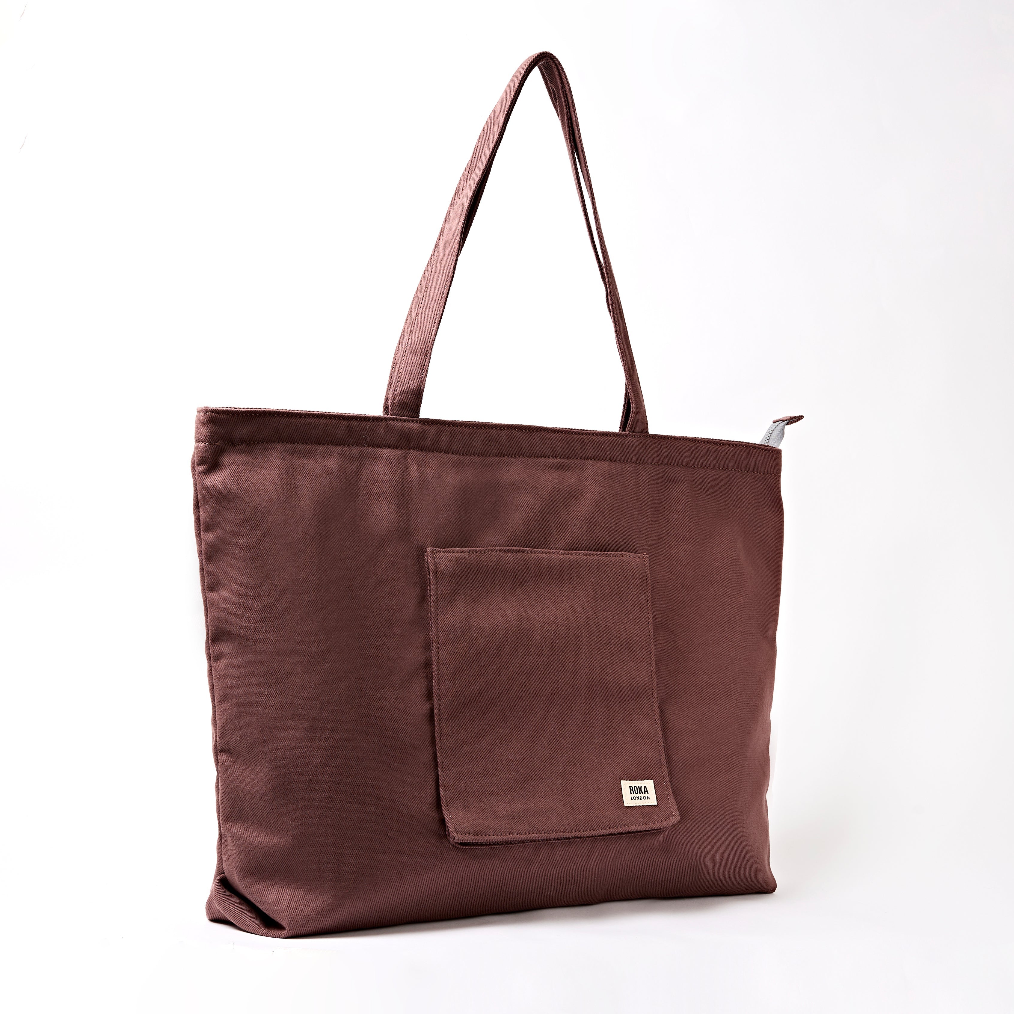ROKA London - Portobello L toteväska #Färg_Cocoa