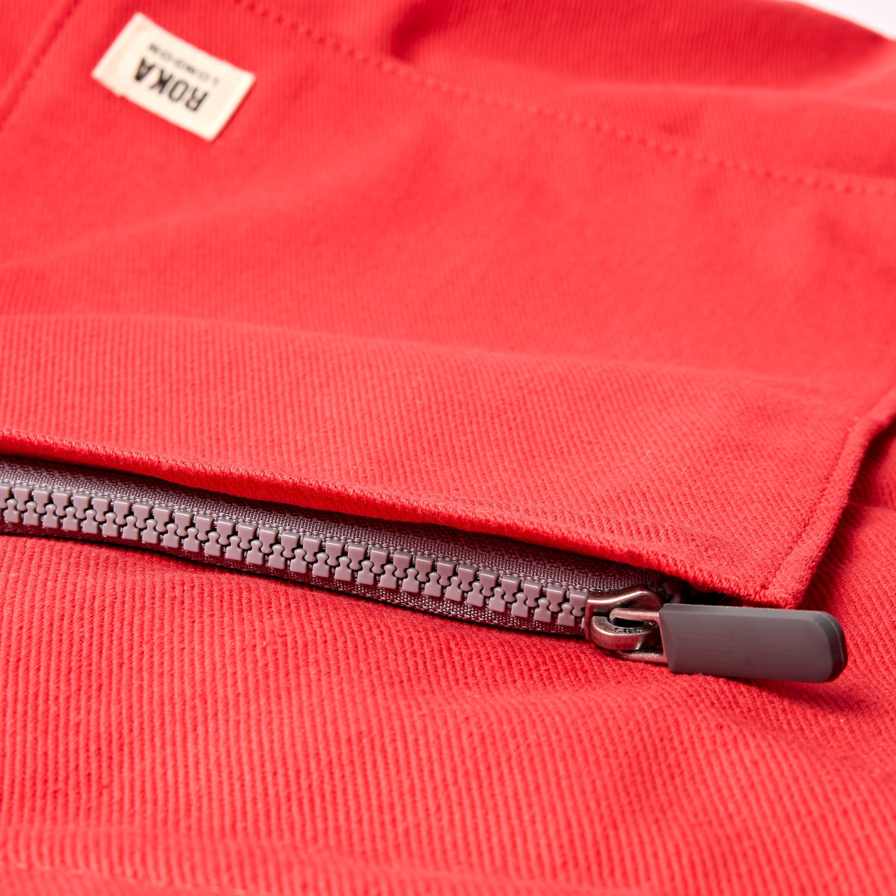 ROKA London - Portobello L toteväska #Färg_Scarlet