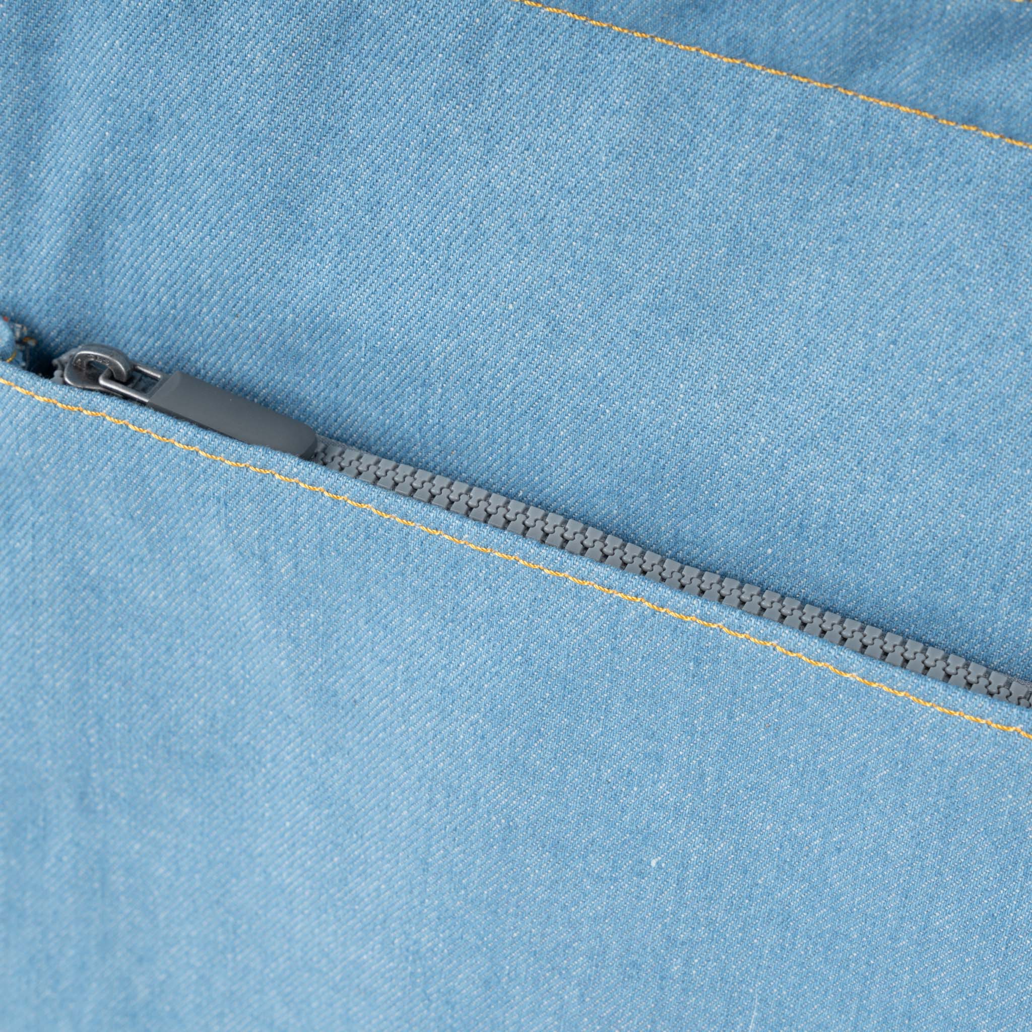 ROKA London - Portobello L toteväska #Färg_Light_Wash_Denim