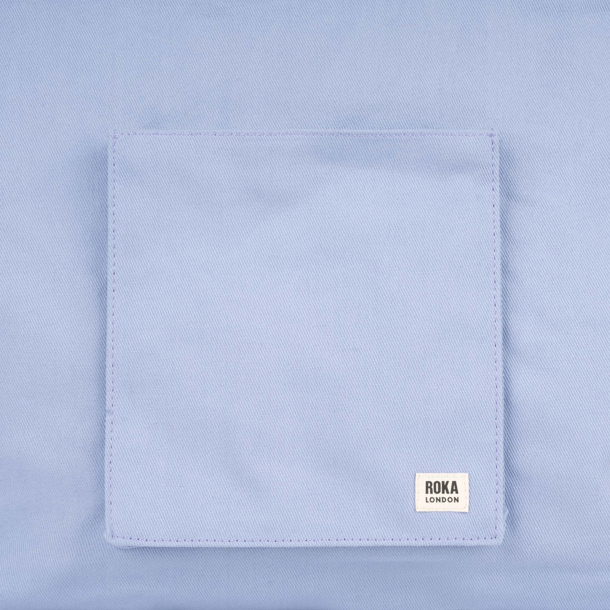 ROKA London - Portobello L toteväska #Färg_Periwinkle