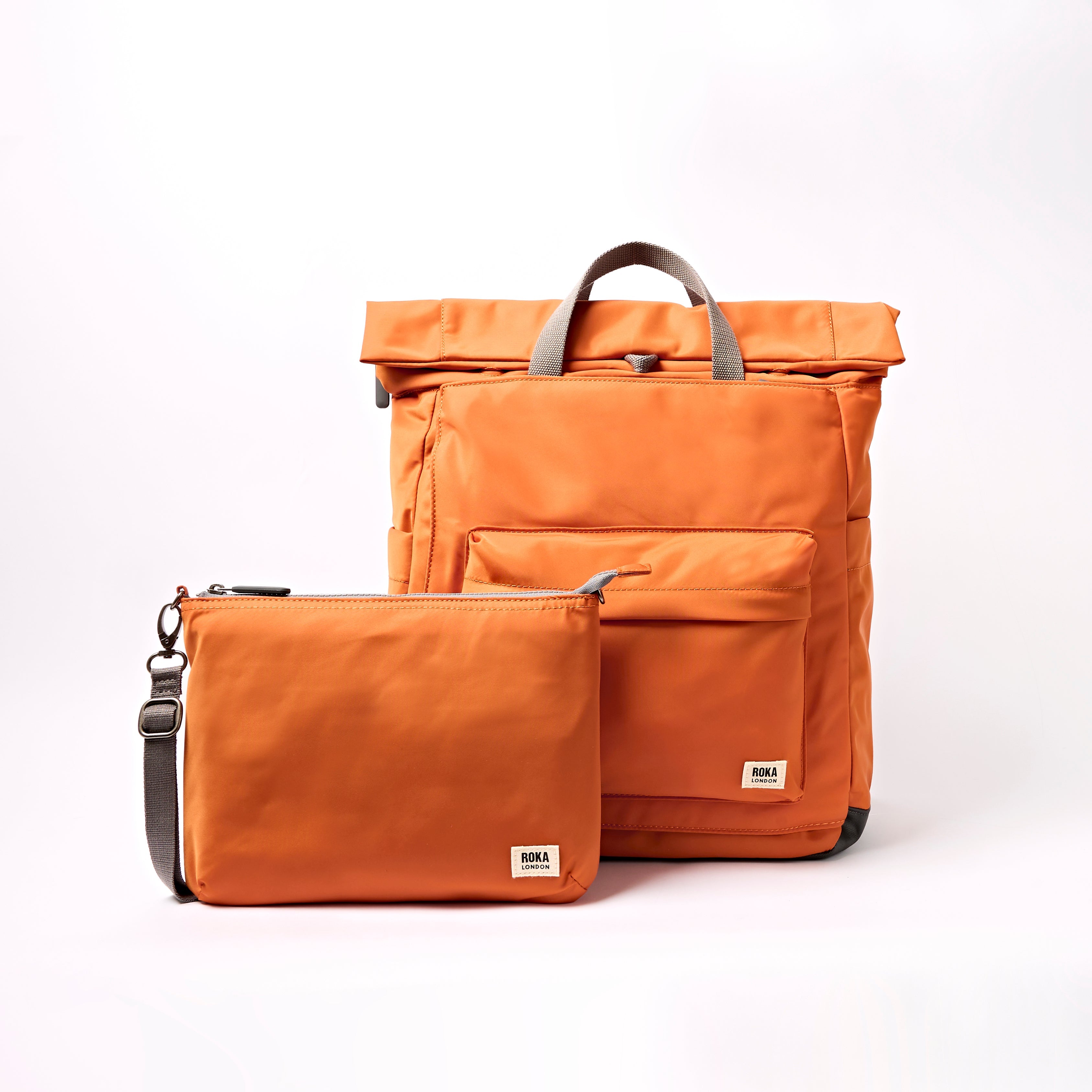 ROKA London - Primrose L skötväska #Färg_Burnt_Orange
