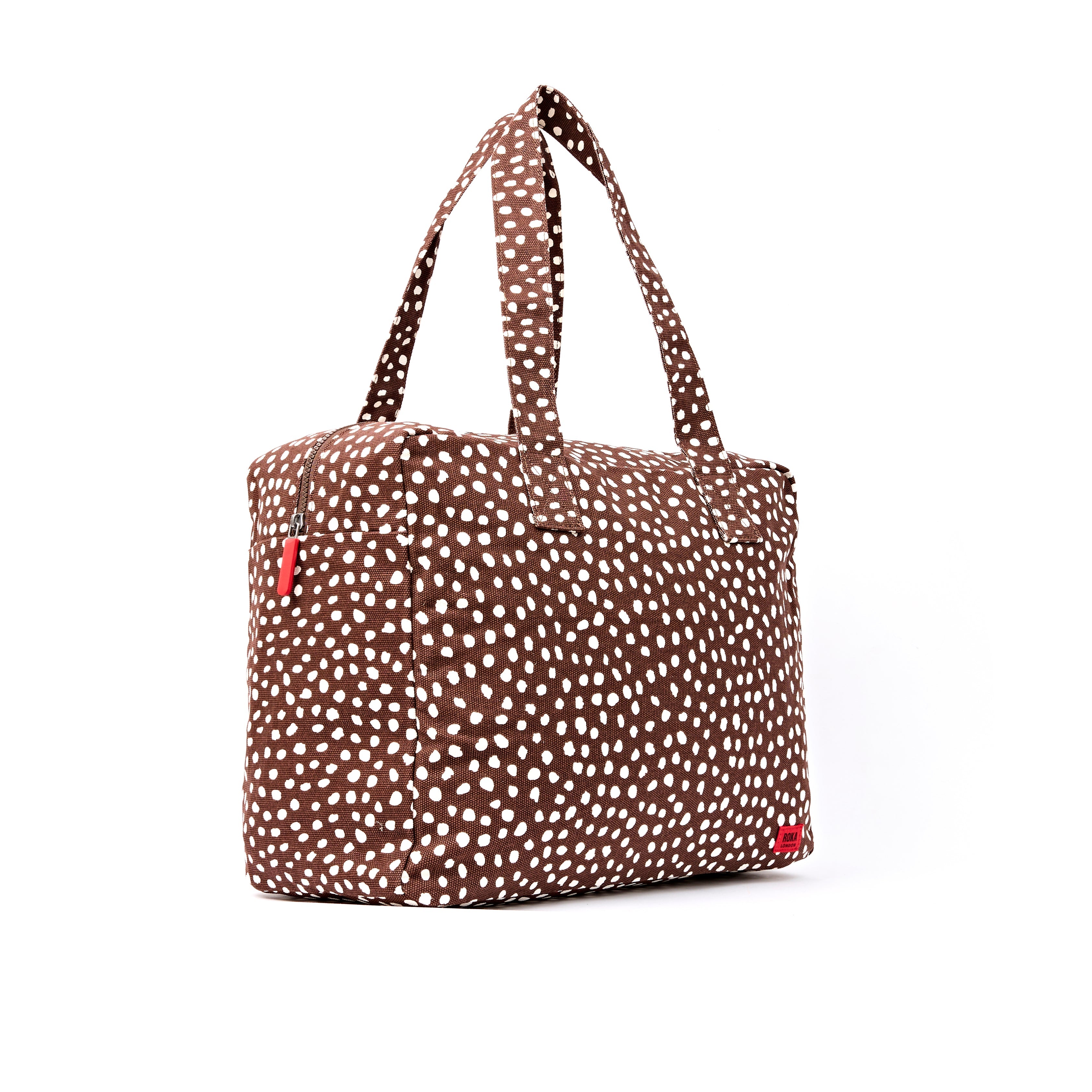 ROKA London - Sloane M axelväska #Färg_Brown_Spot
