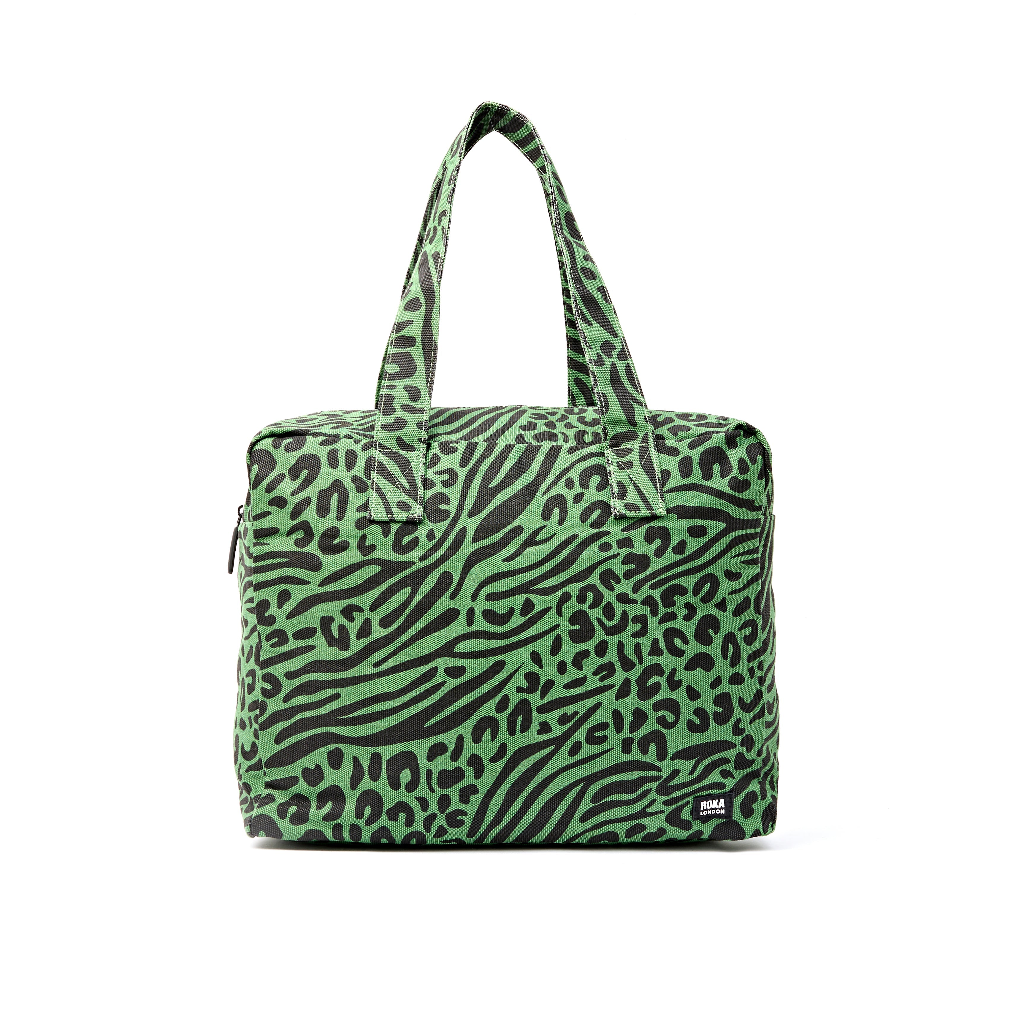ROKA London - Sloane M axelväska #Färg_Animal_Artichoke