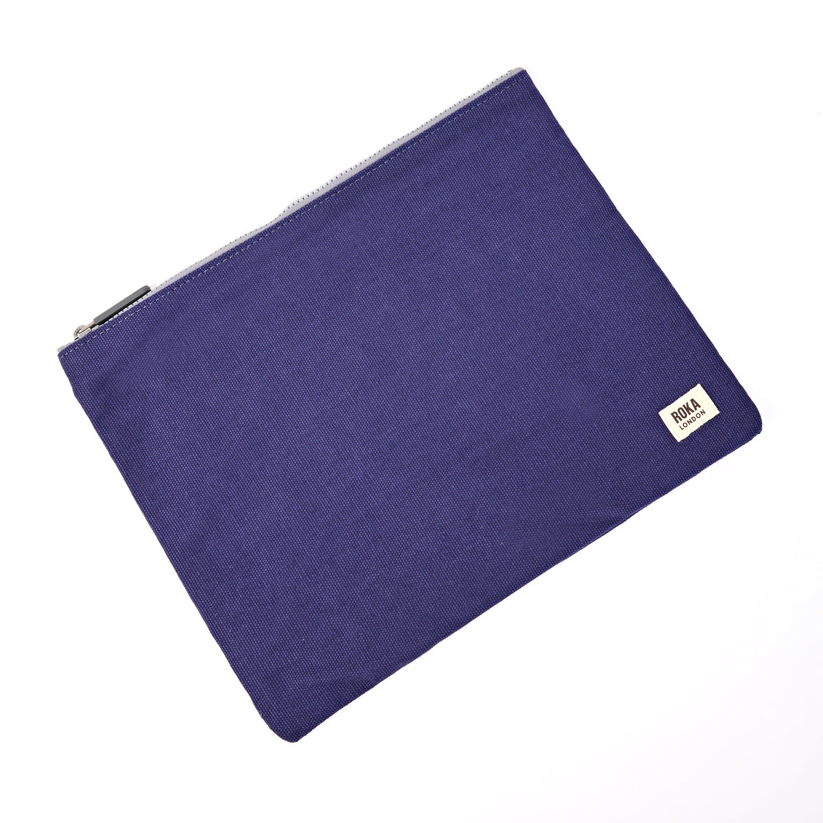 ROKA London - Somerset L axelväska #Färg_Navy_Blue