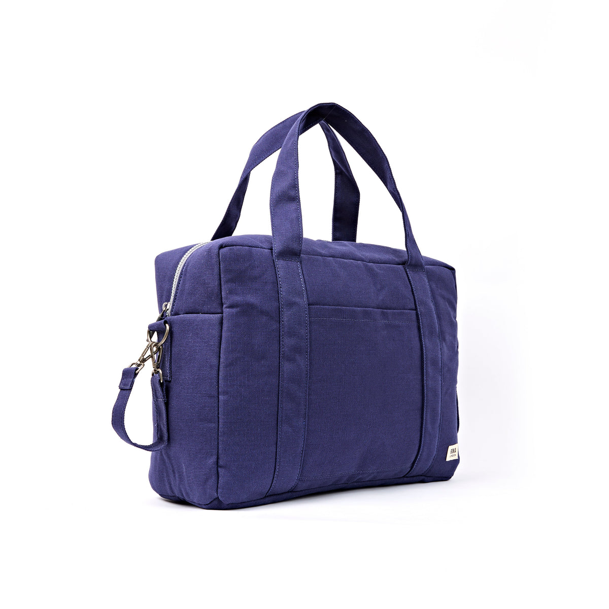 ROKA London - Somerset L axelväska #Färg_Navy_Blue