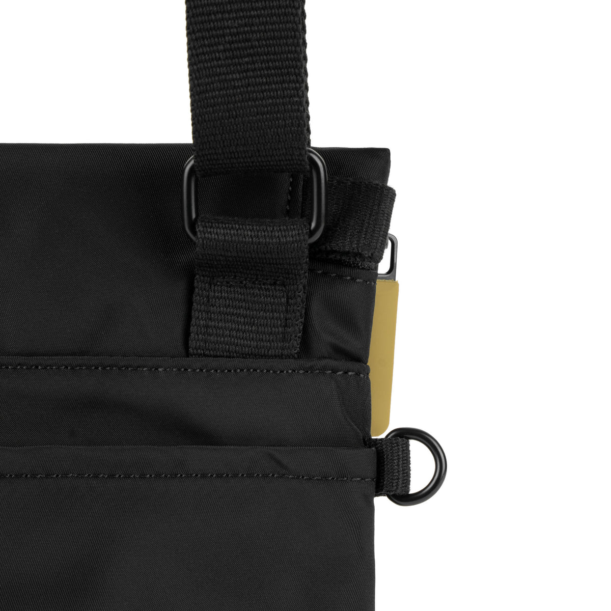 ROKA London - Stratford S Stratford crossbody-väska Gold Label #Färg_Black