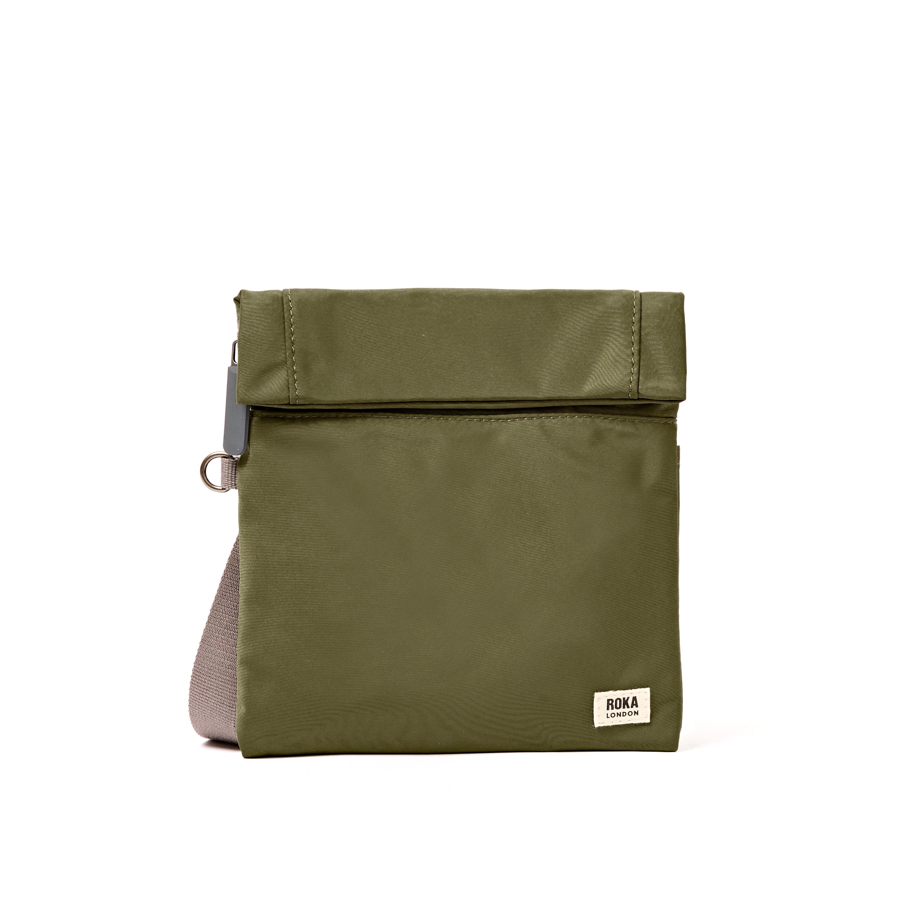 ROKA London - Stratford S crossbody-väska #Färg_Chive
