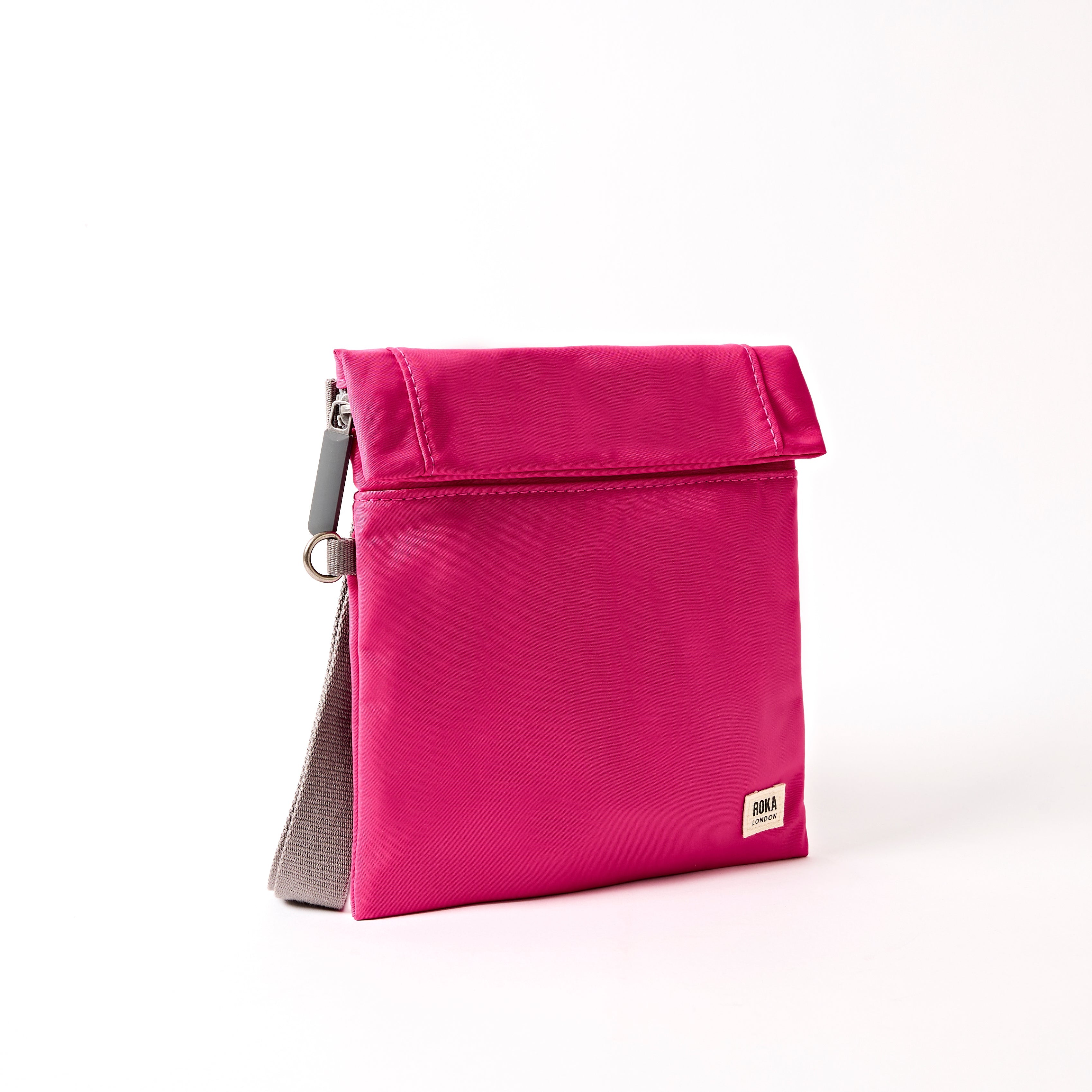 ROKA London - Stratford S crossbody-väska #Färg_Granita_Red