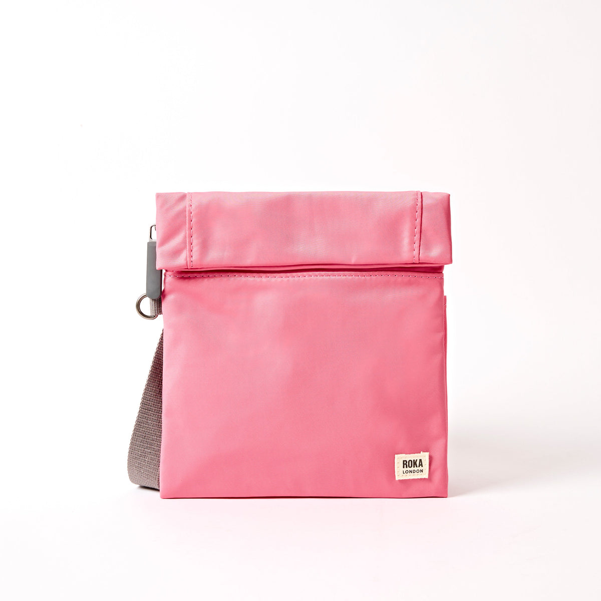 ROKA London - Stratford S crossbody-väska #Färg_Pink_Lemonade